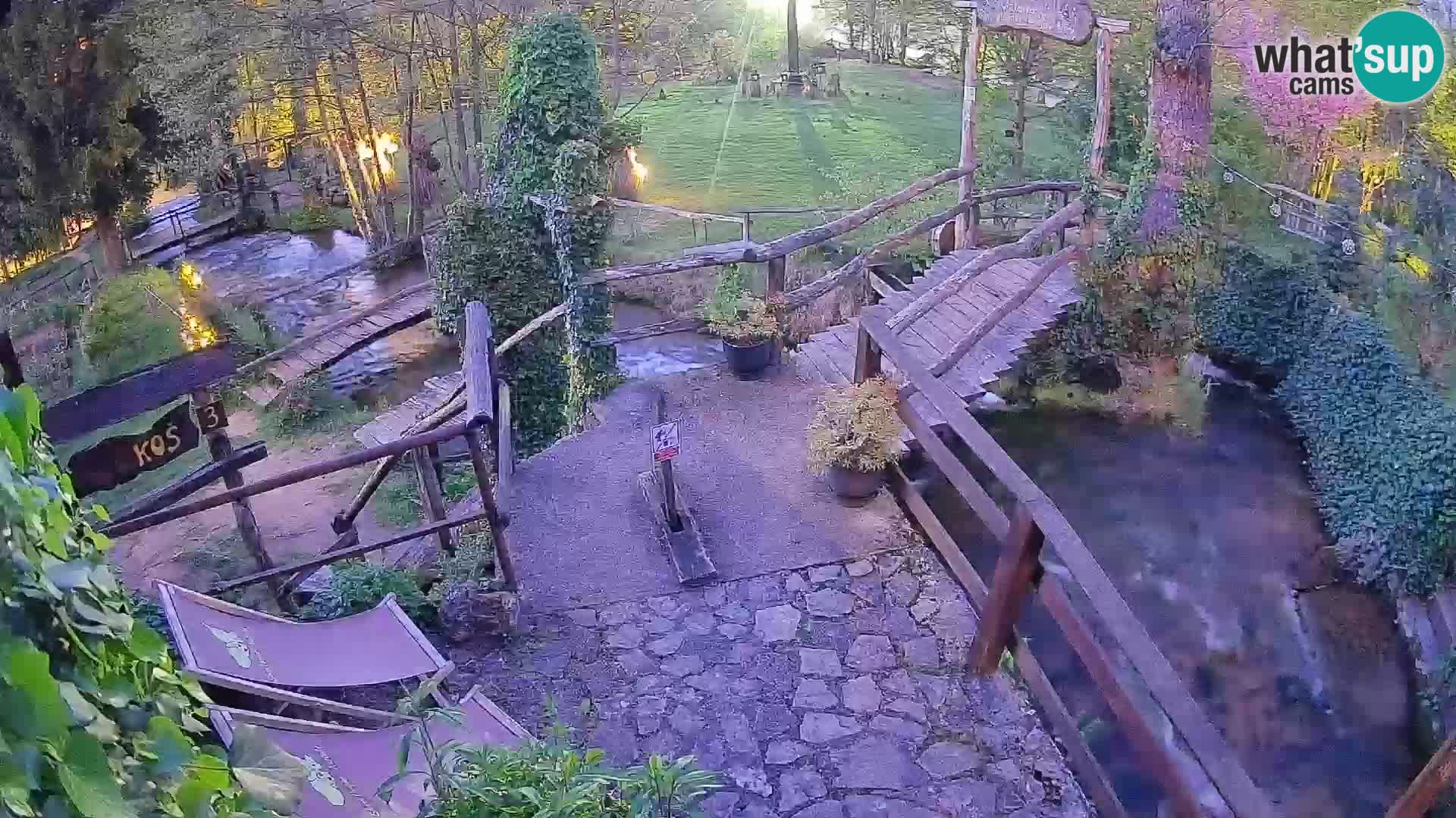 Laghi sul fiume Slunjčica a Rastoke