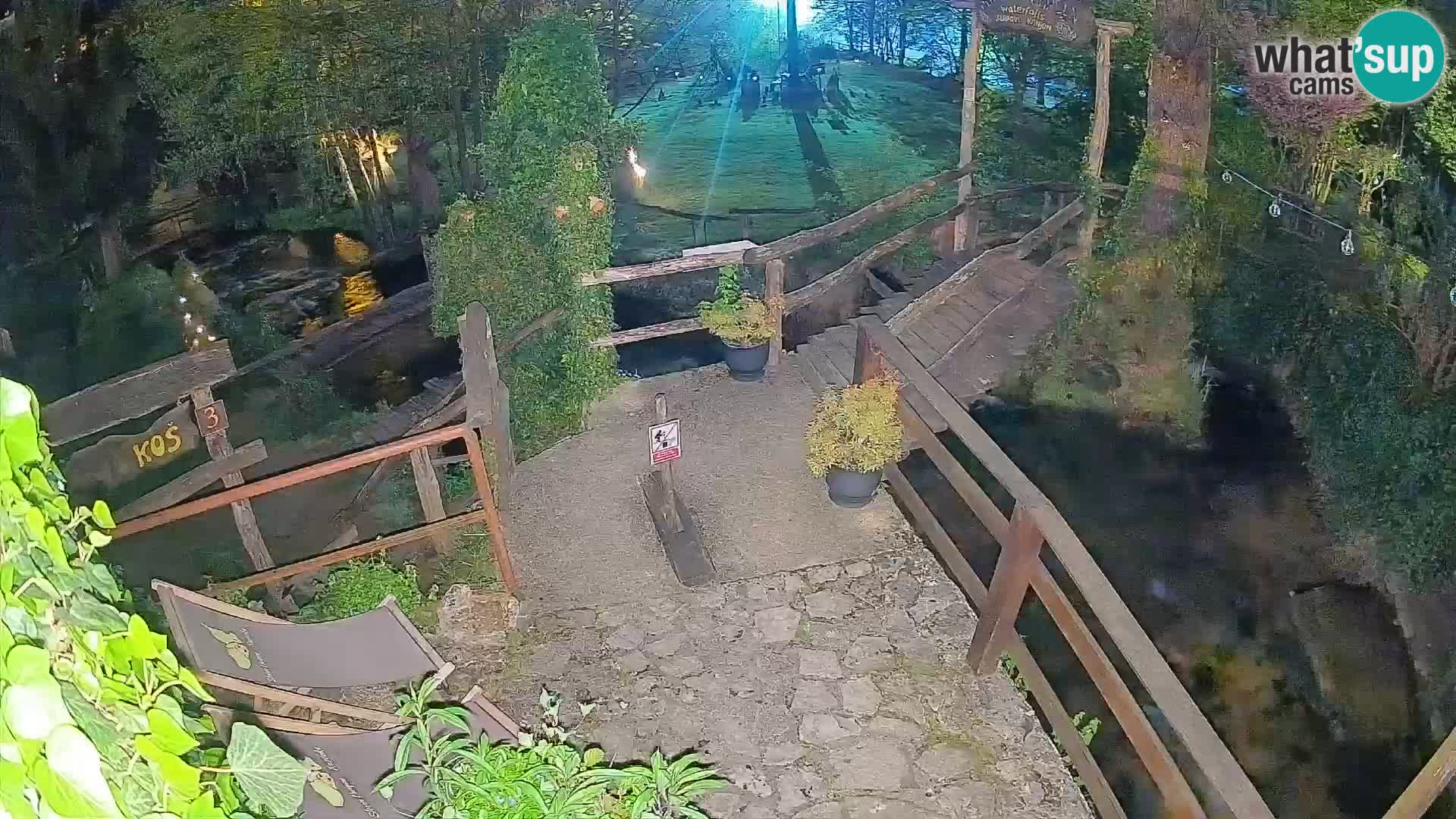 Jezera na rijeci Slunjčica u Rastokama