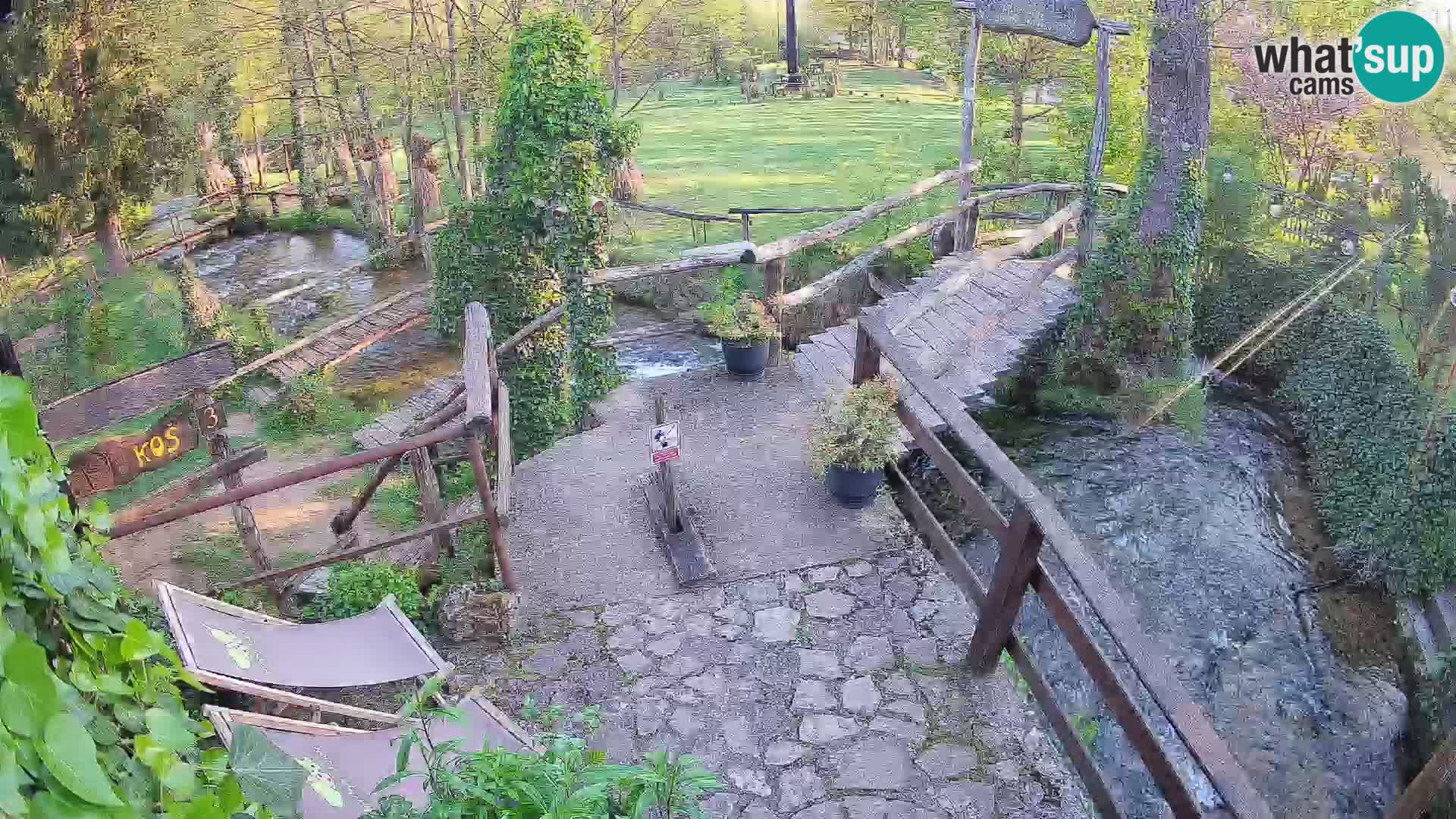 Jezera na rijeci Slunjčica u Rastokama