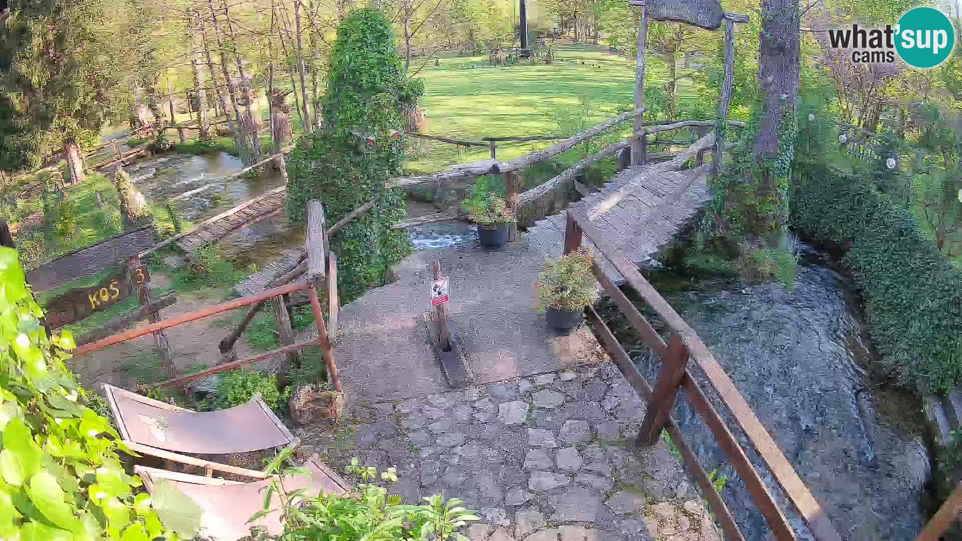 Jezera na rijeci Slunjčica u Rastokama