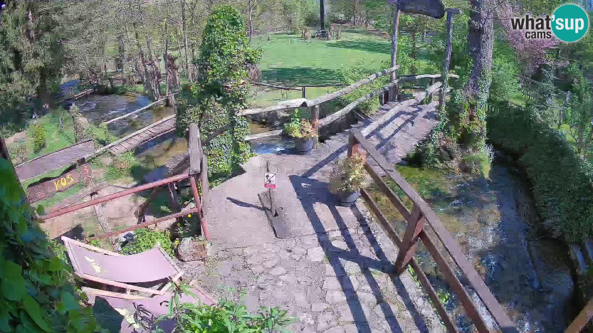 Jezera na rijeci Slunjčica u Rastokama