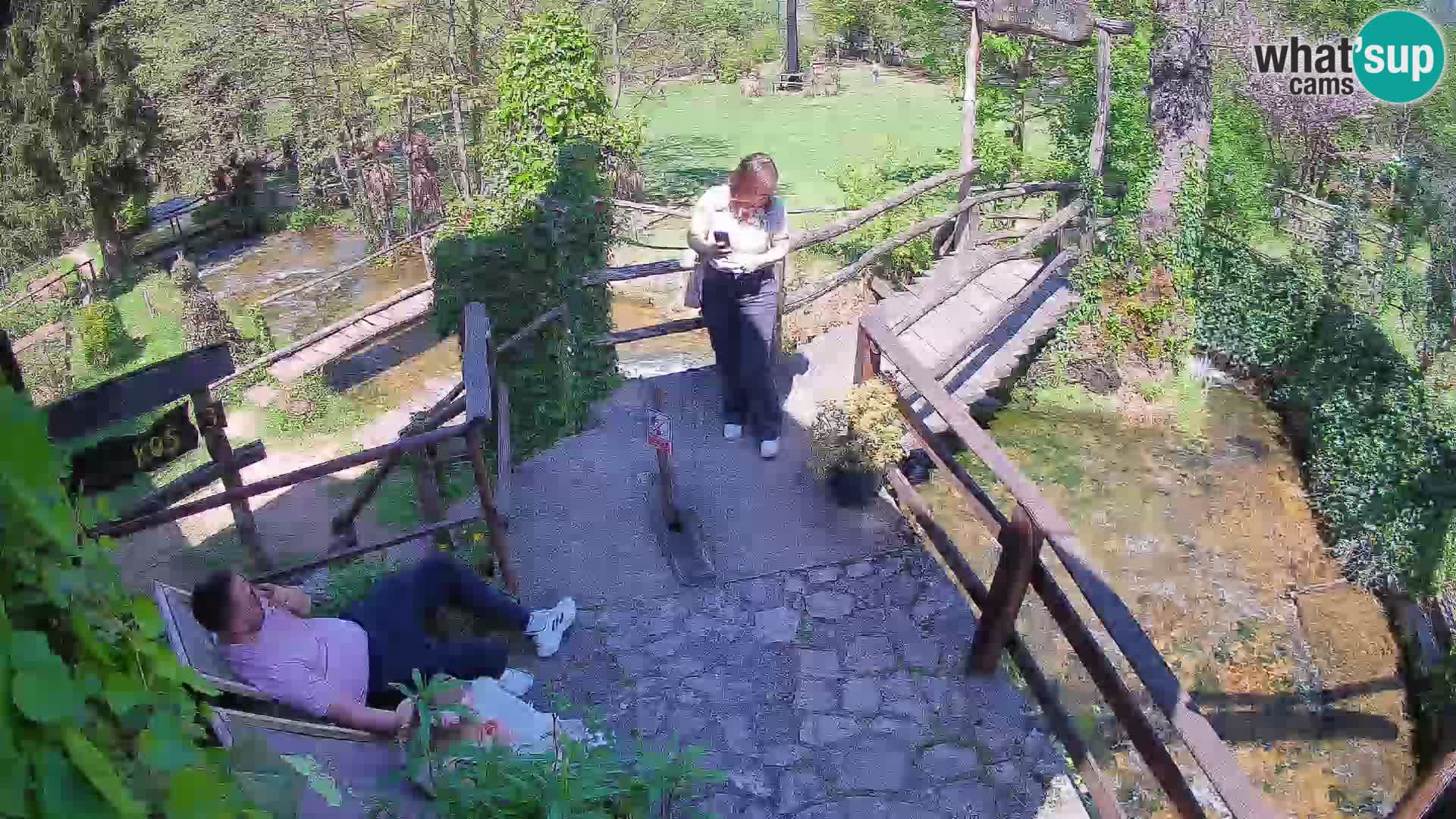 Jezera na reki Slunjčica v Rastokah