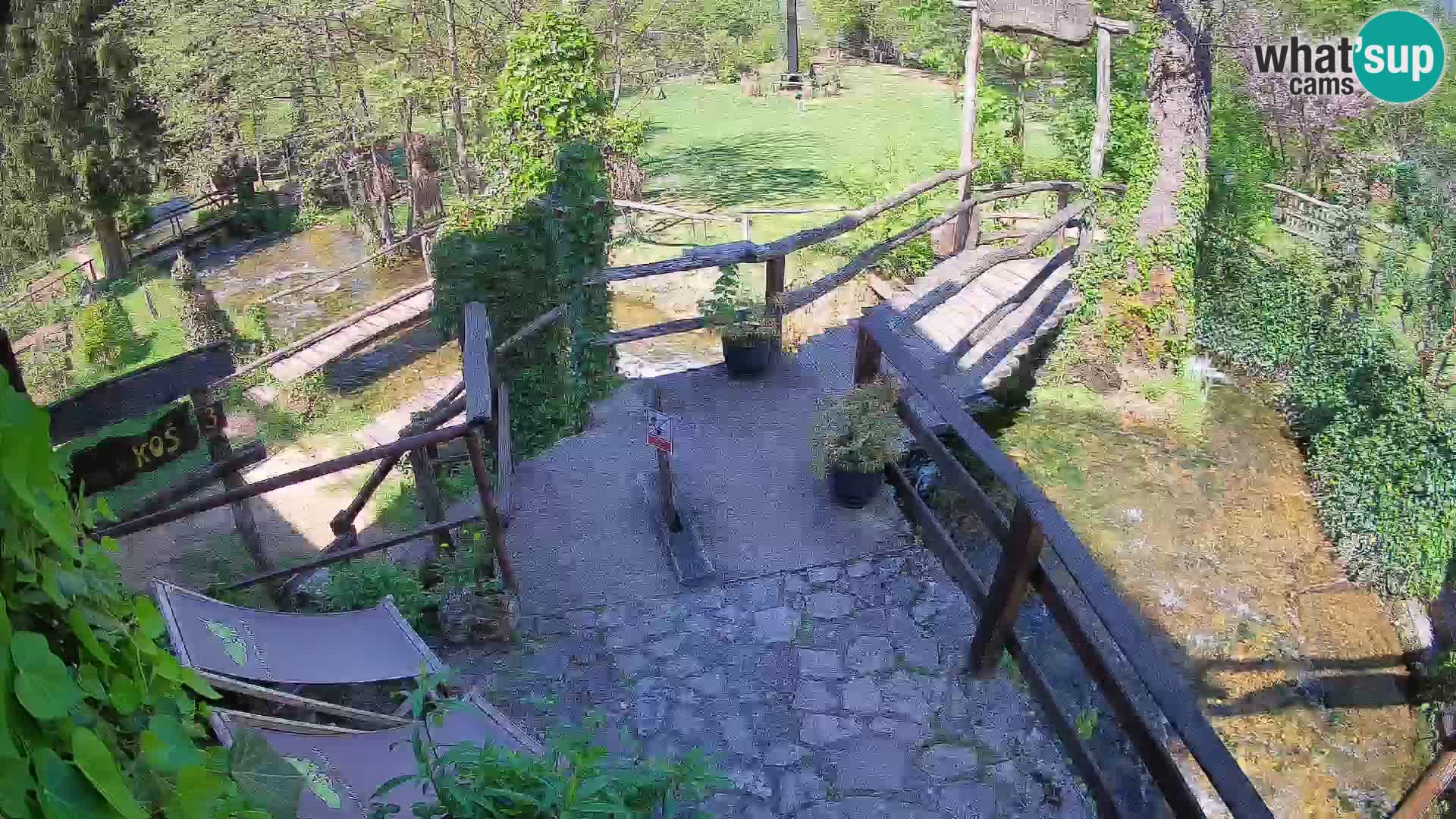 Jezera na reki Slunjčica v Rastokah