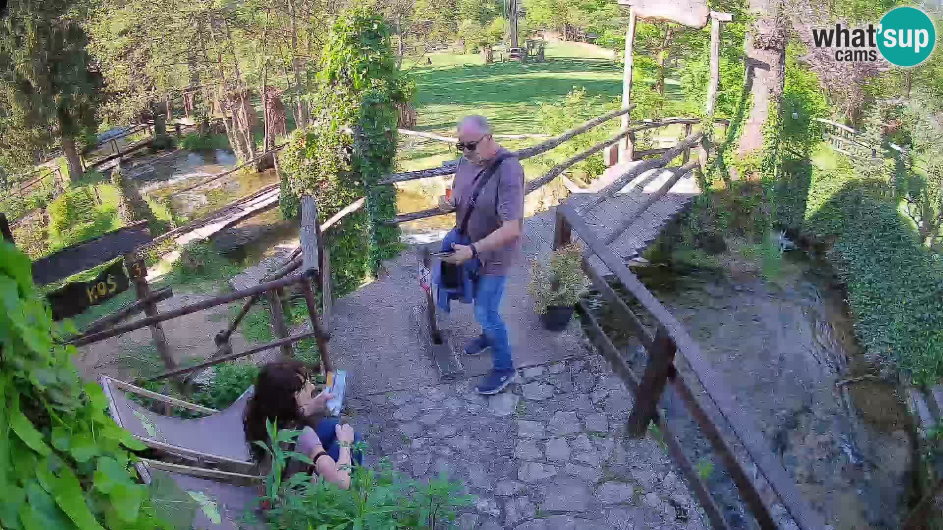 Jezera na rijeci Slunjčica u Rastokama