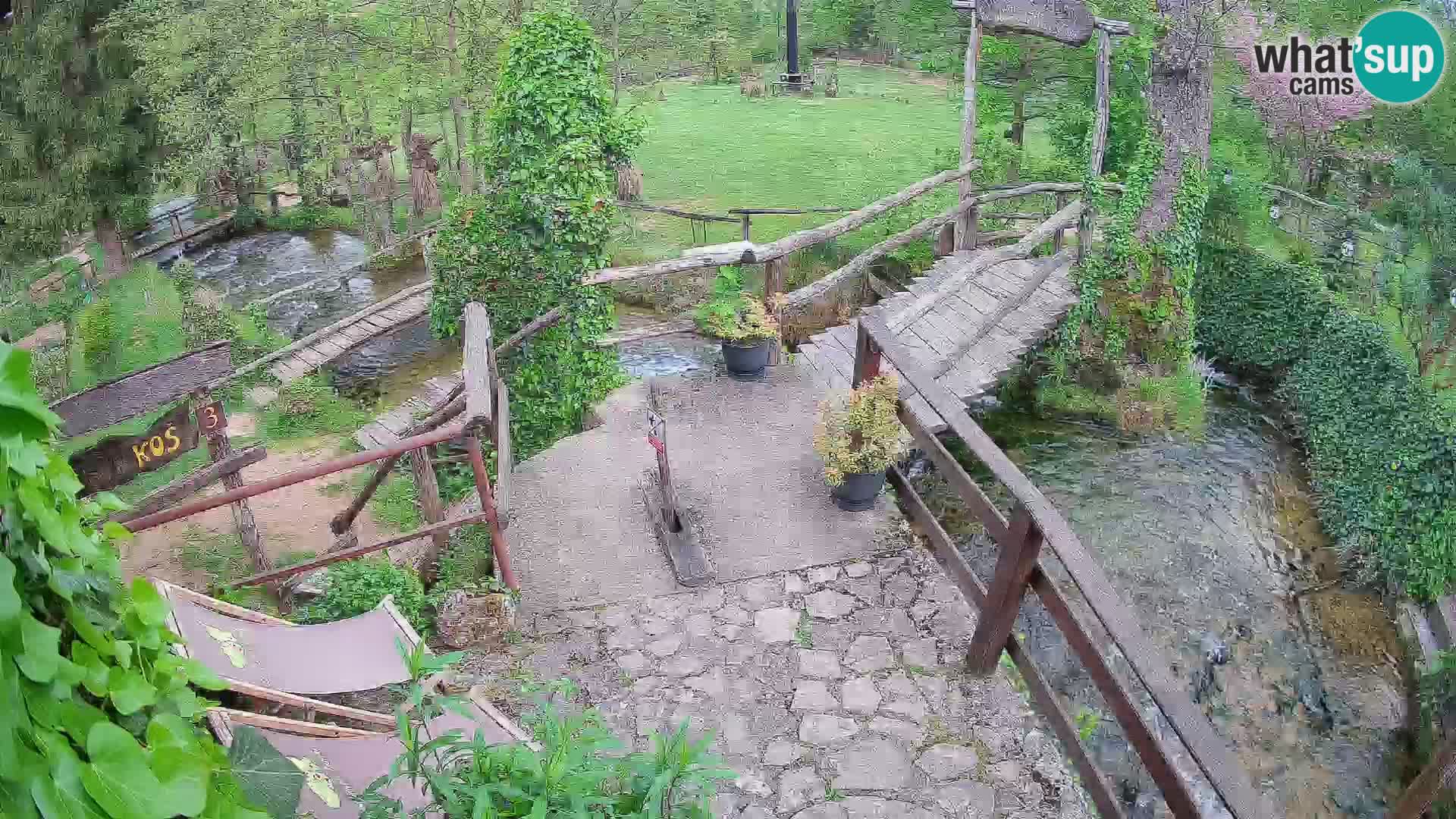 Jezera na rijeci Slunjčica u Rastokama