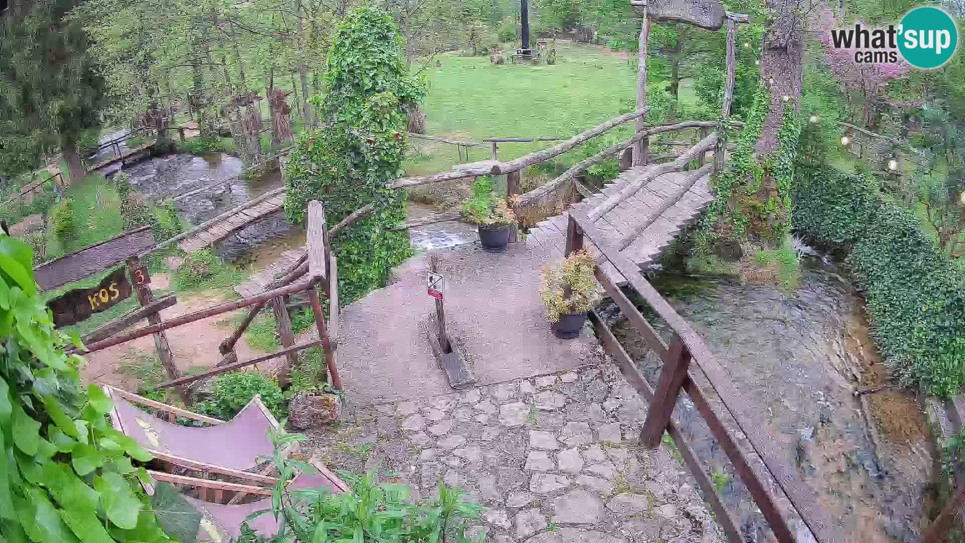 Lakes on the river Slunjčica in Rastoke