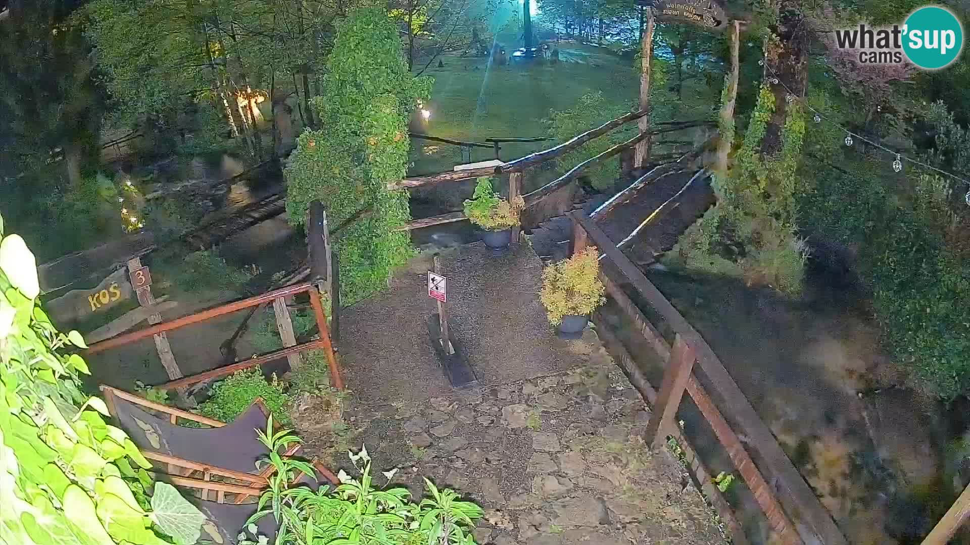 Lacs sur la rivière Slunjčica dans Rastoke