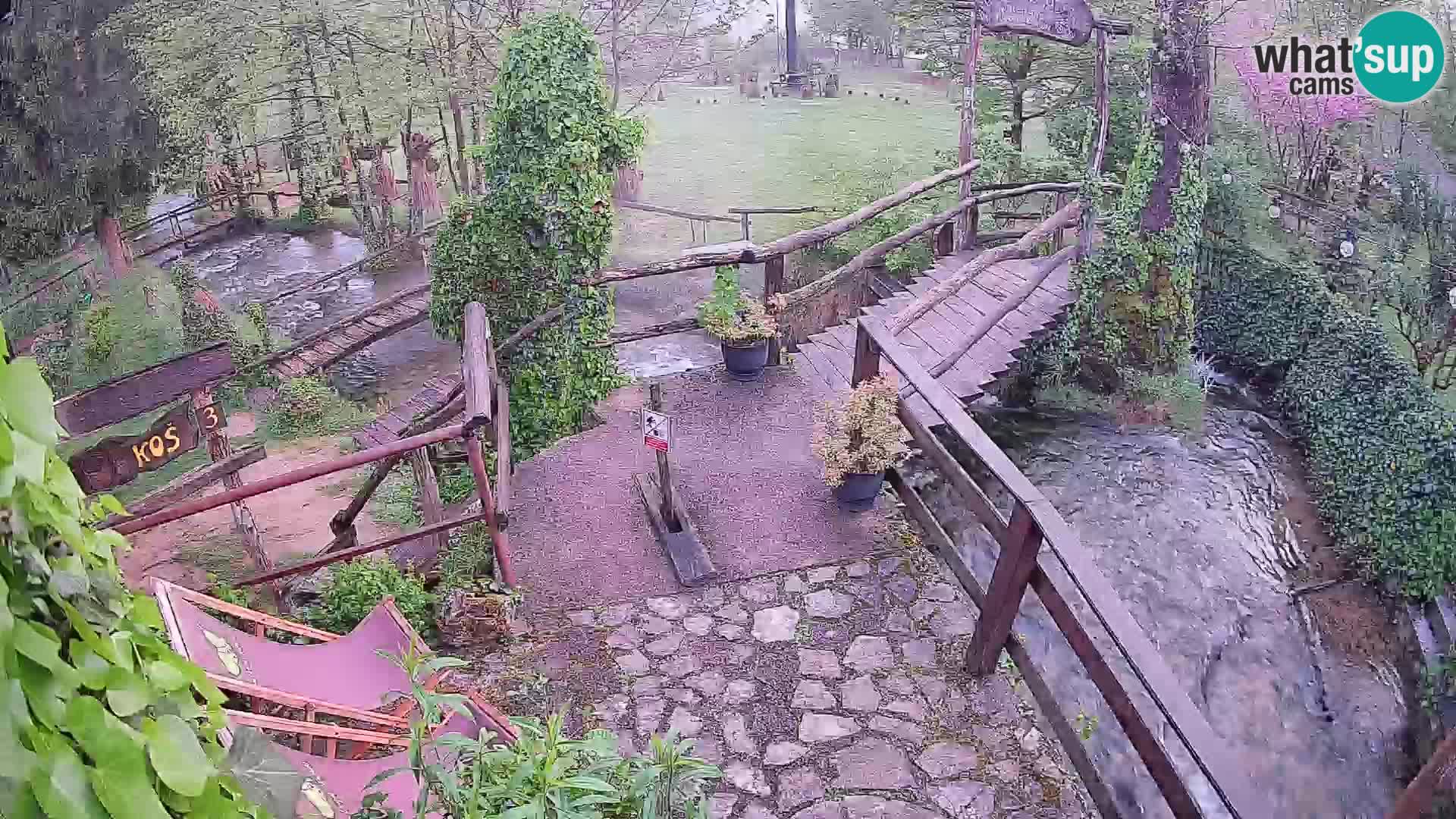 Lacs sur la rivière Slunjčica dans Rastoke