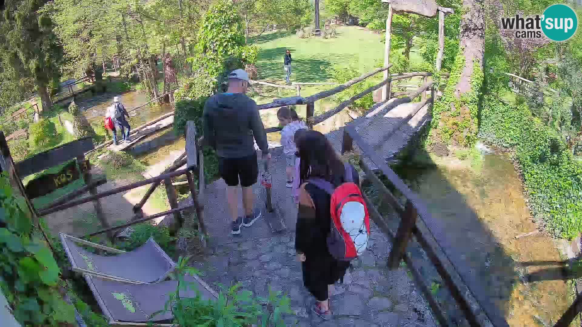 Jezera na rijeci Slunjčica u Rastokama