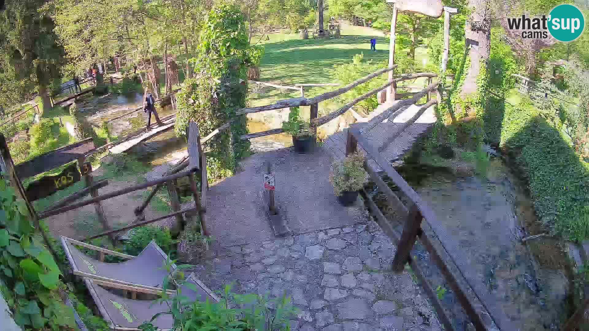 Lacs sur la rivière Slunjčica dans Rastoke