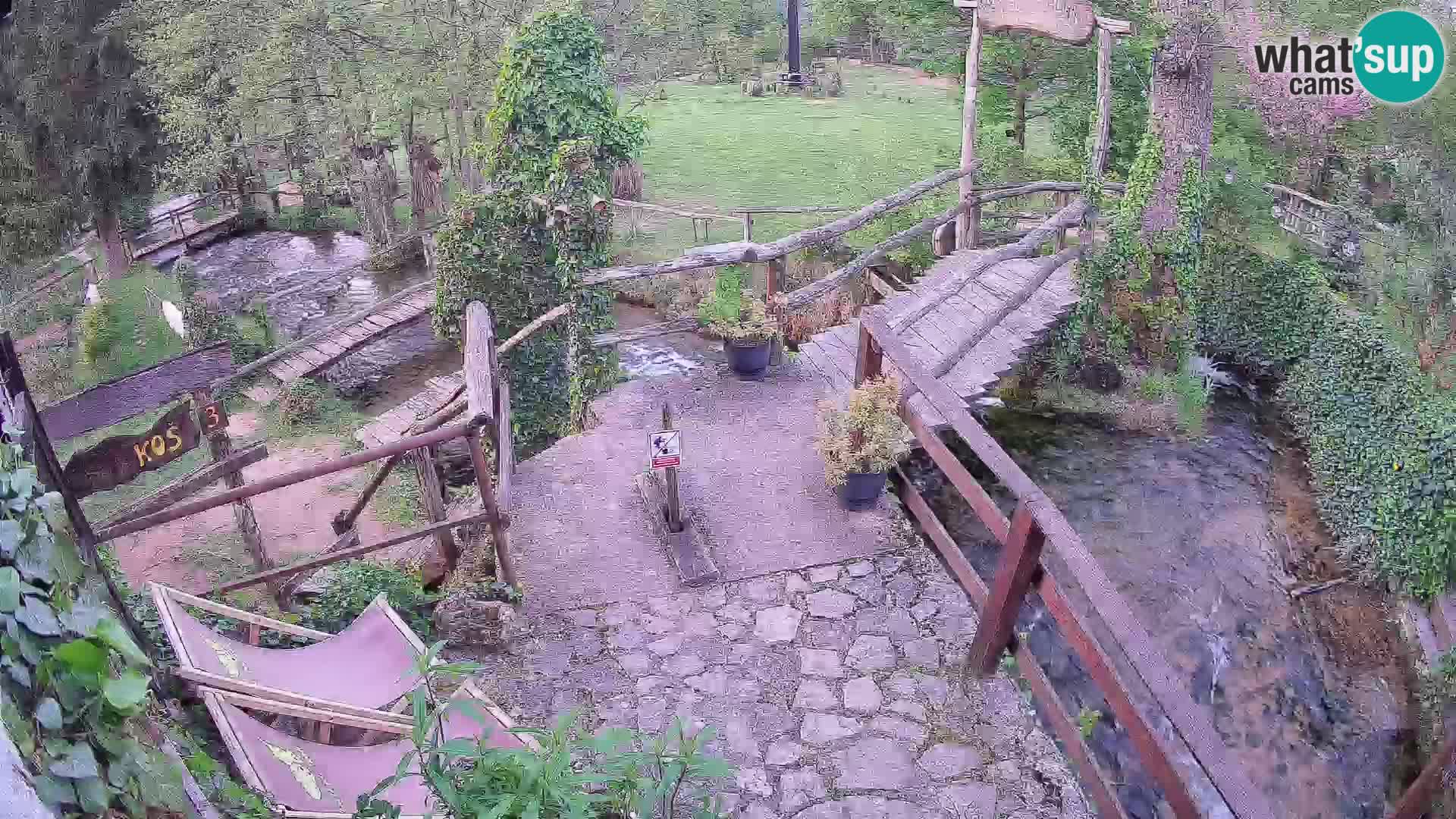 Lacs sur la rivière Slunjčica dans Rastoke