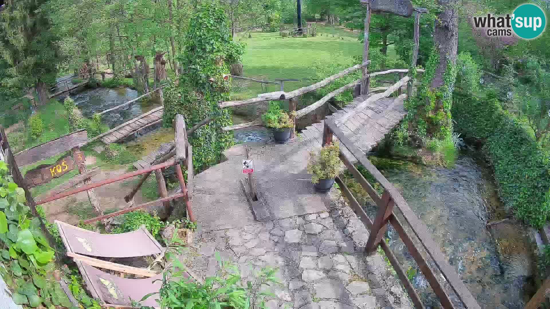 Laghi sul fiume Slunjčica a Rastoke