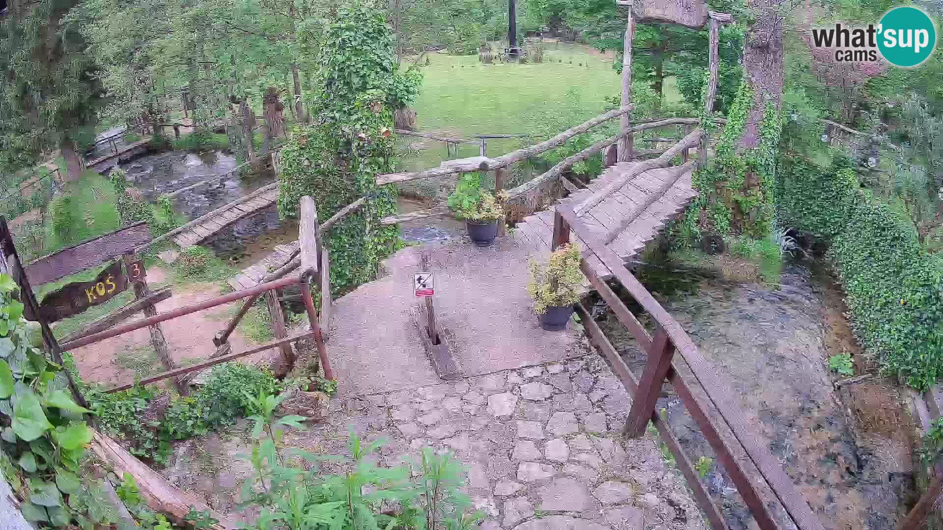 Jezera na rijeci Slunjčica u Rastokama