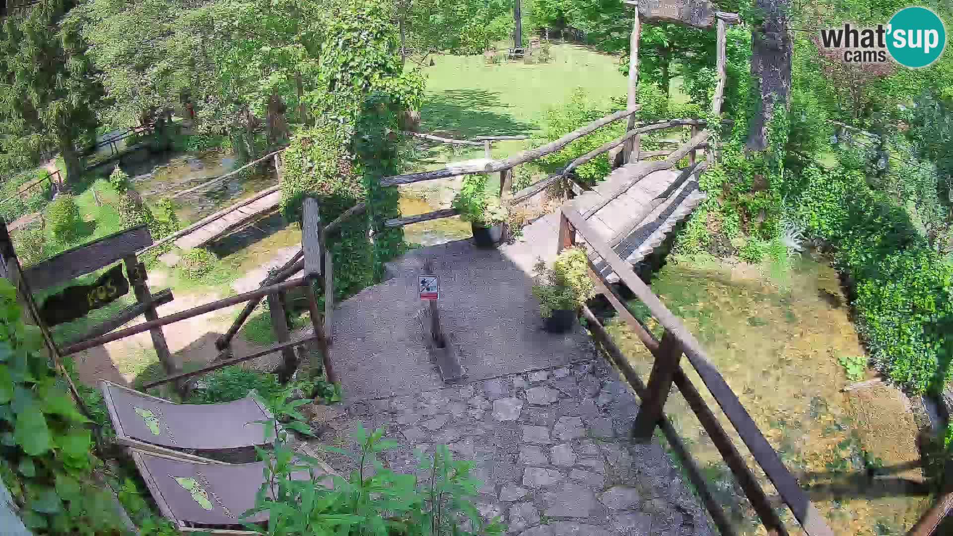 Lacs sur la rivière Slunjčica dans Rastoke