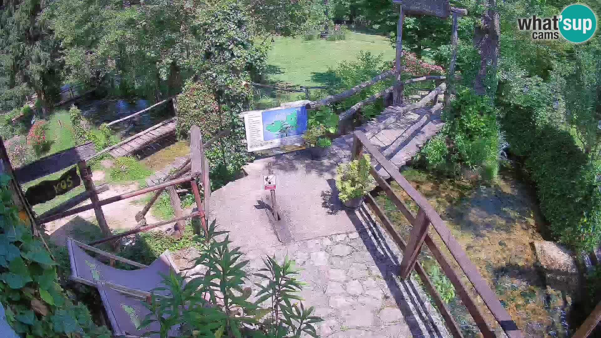Laghi sul fiume Slunjčica a Rastoke