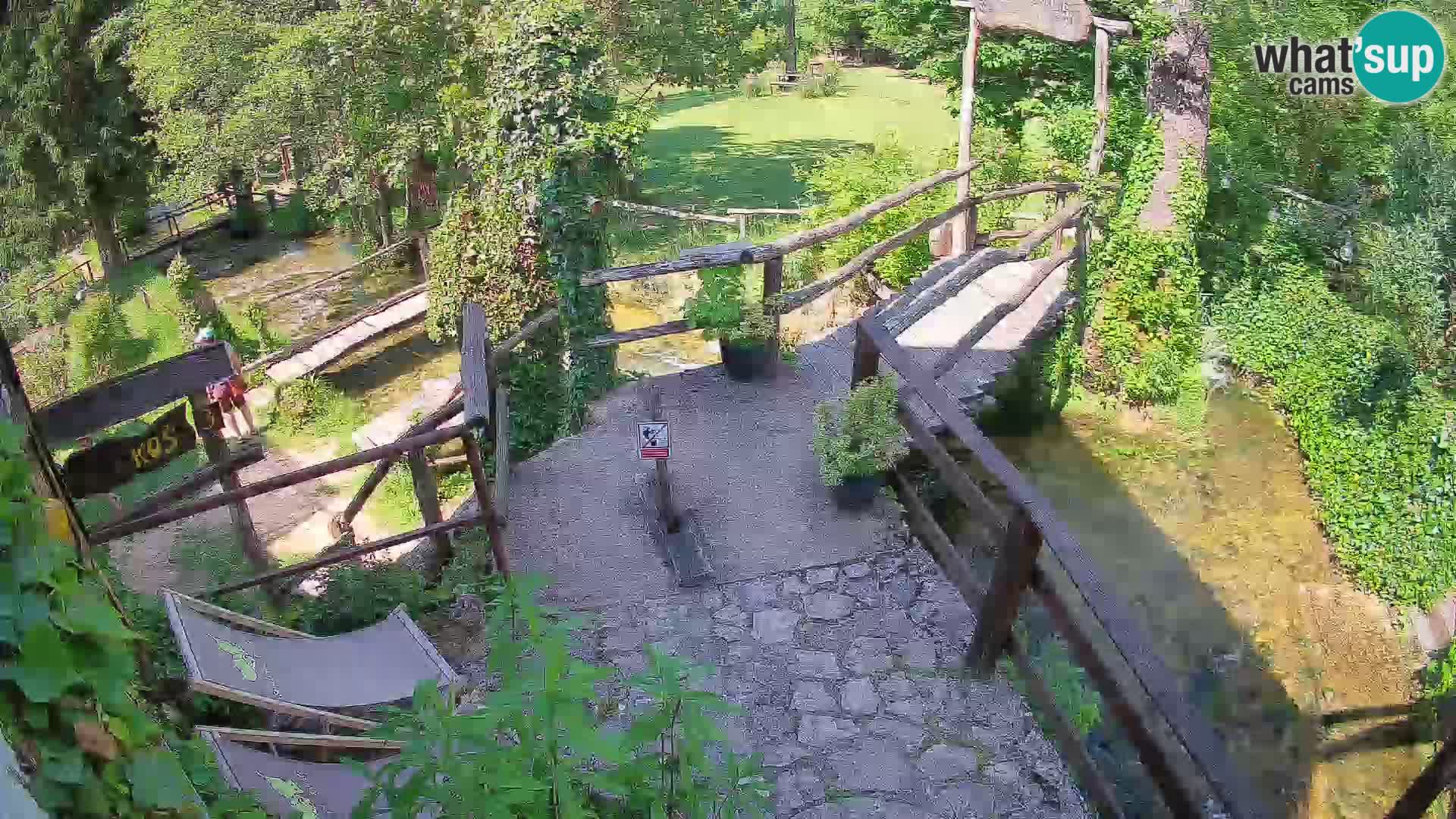 Jezera na rijeci Slunjčica u Rastokama