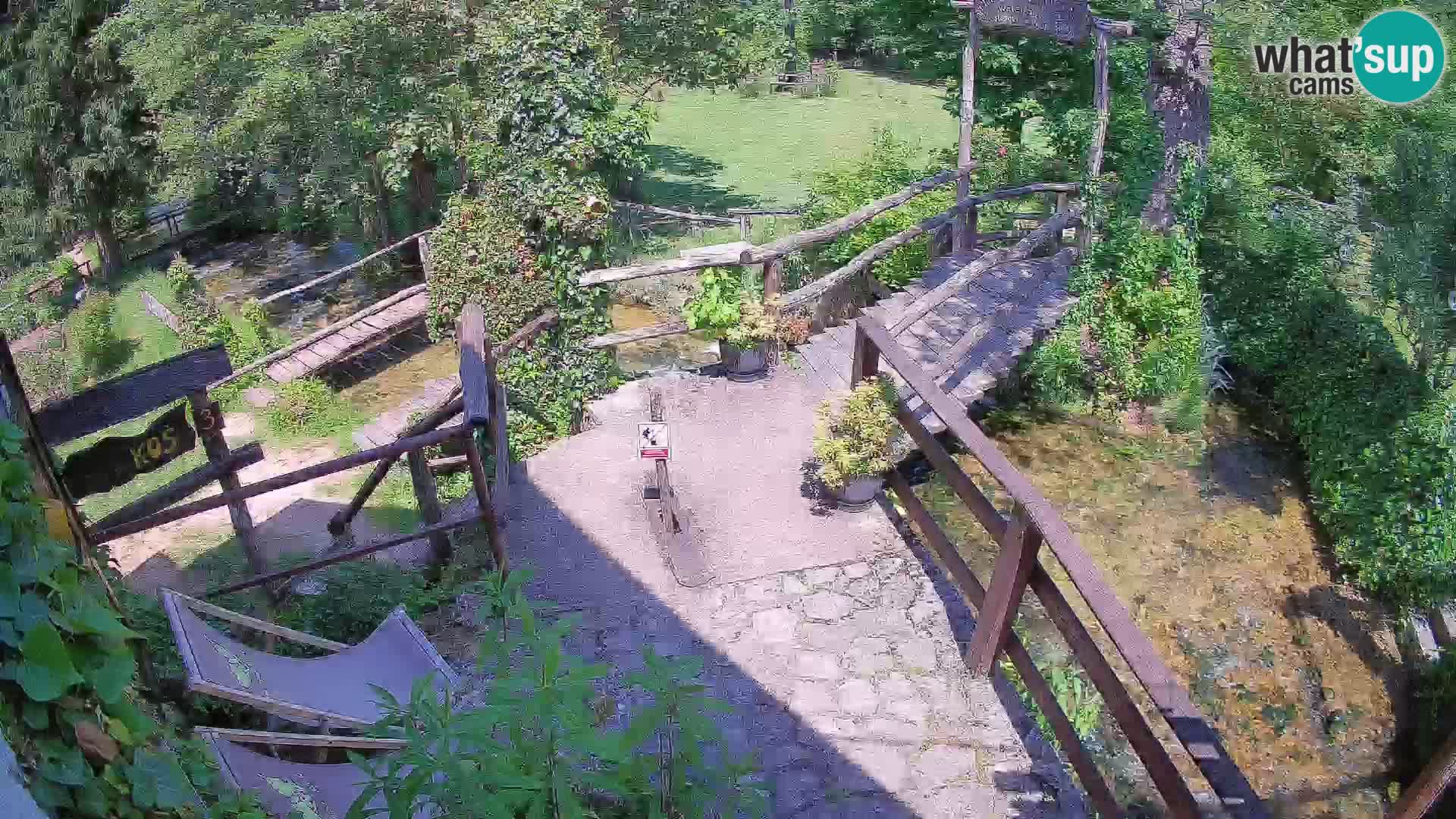 Lacs sur la rivière Slunjčica dans Rastoke