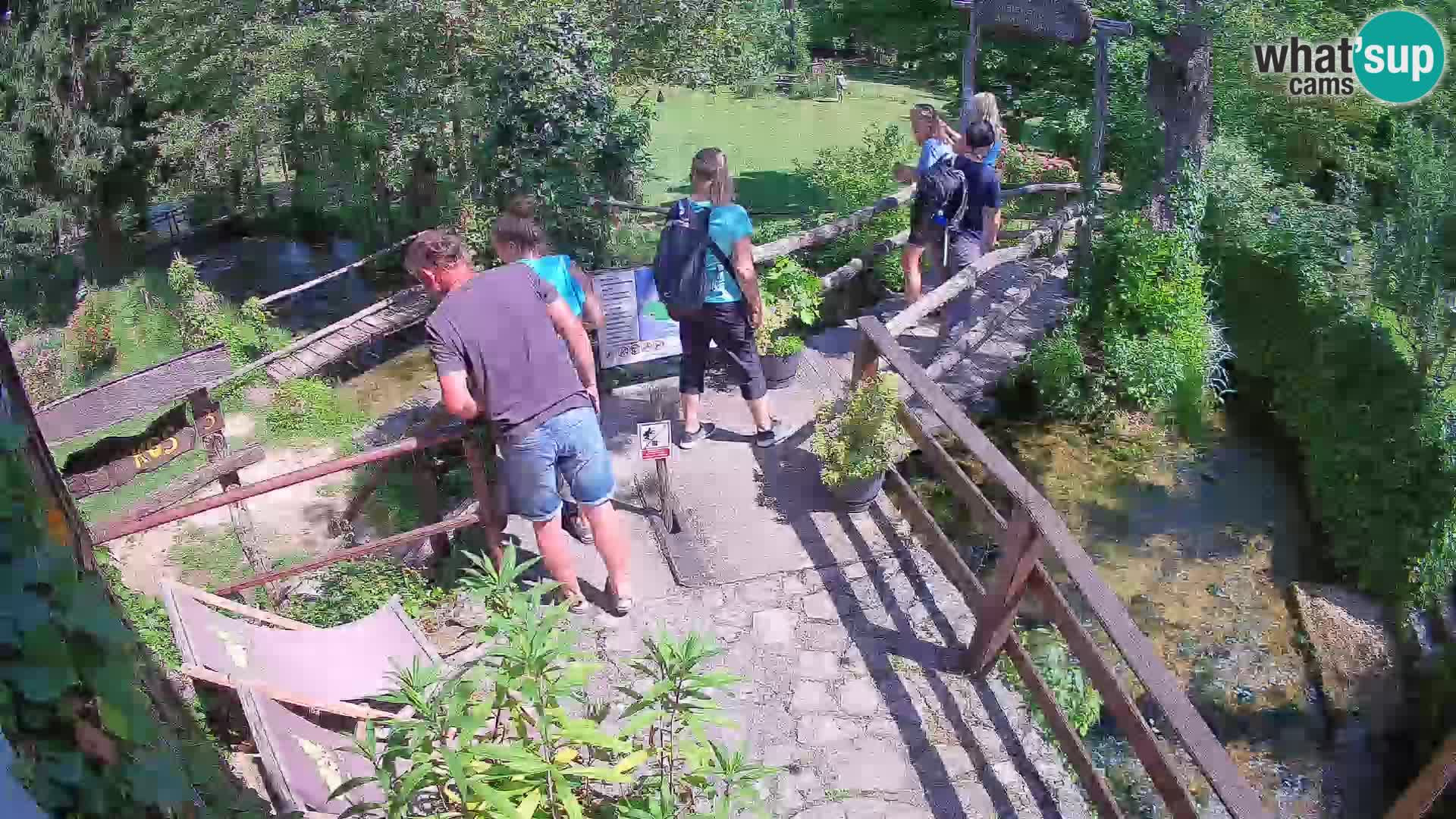 Lacs sur la rivière Slunjčica dans Rastoke