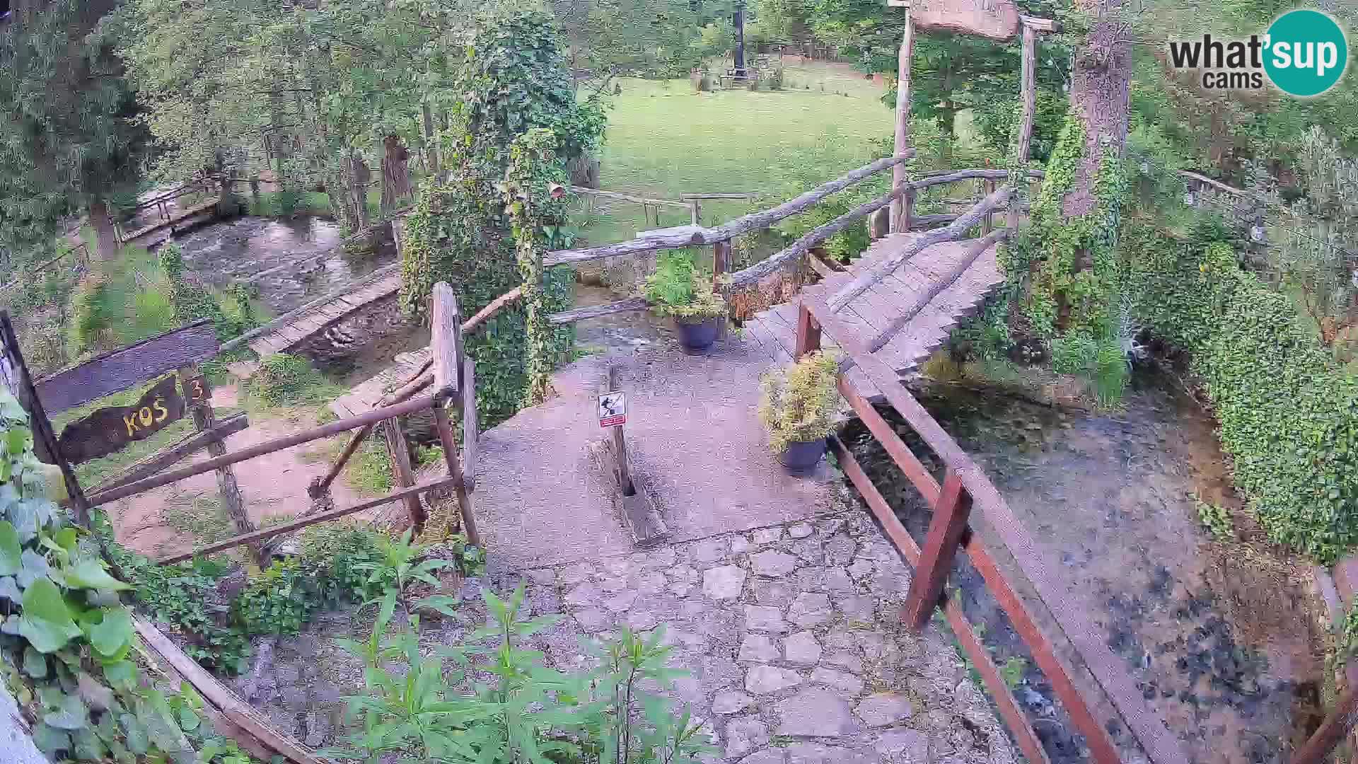 Lacs sur la rivière Slunjčica dans Rastoke