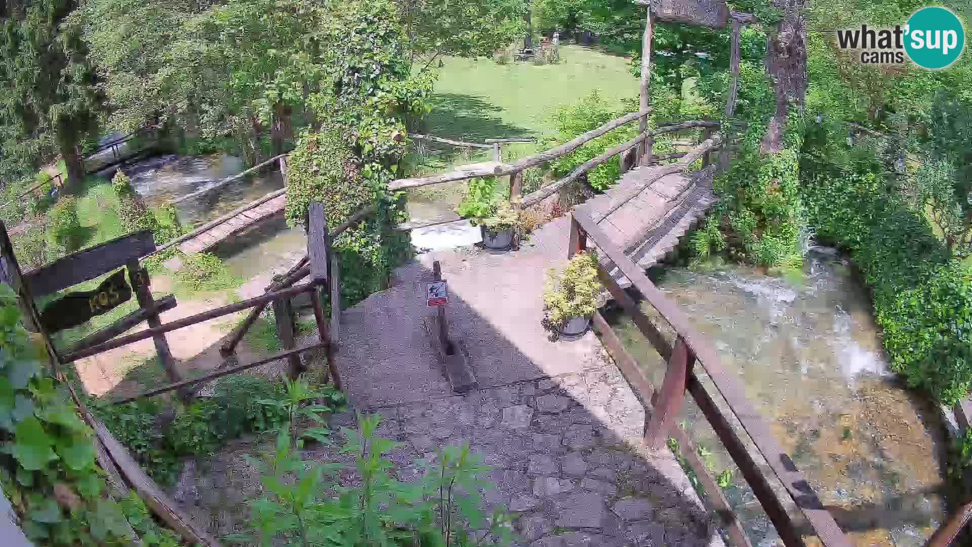 Lakes on the river Slunjčica in Rastoke