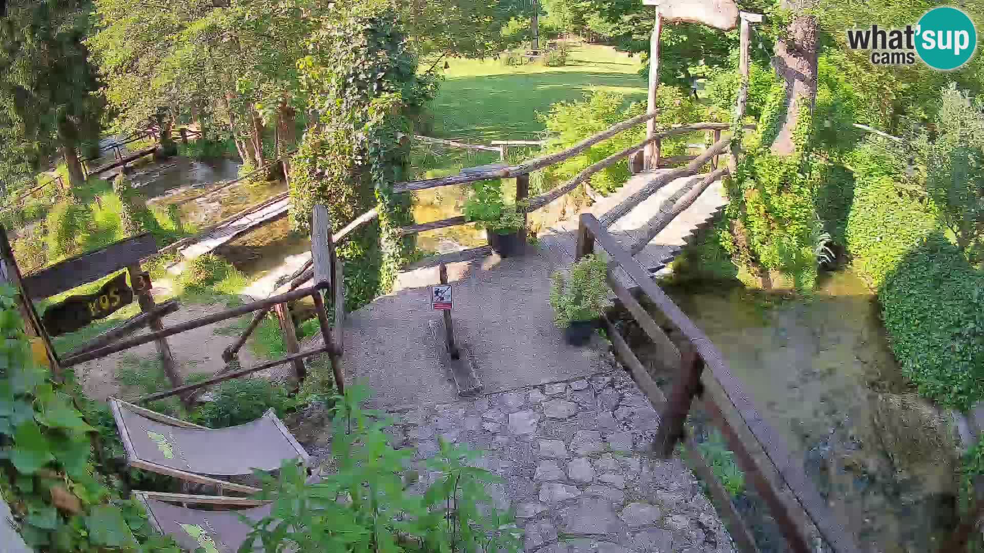 Lakes on the river Slunjčica in Rastoke