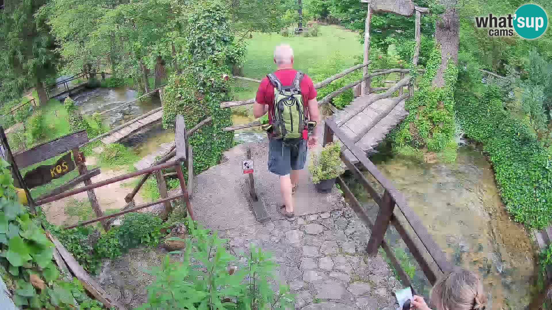 Lacs sur la rivière Slunjčica dans Rastoke