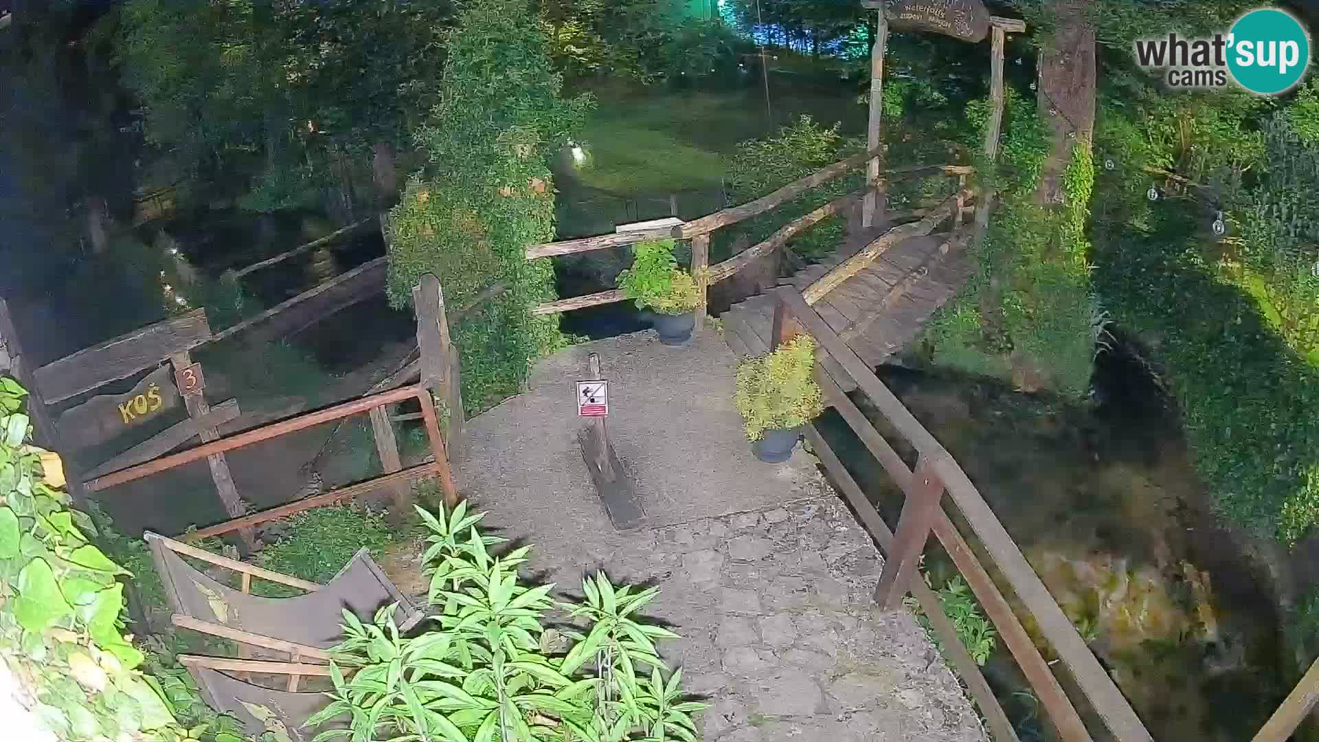 Lacs sur la rivière Slunjčica dans Rastoke