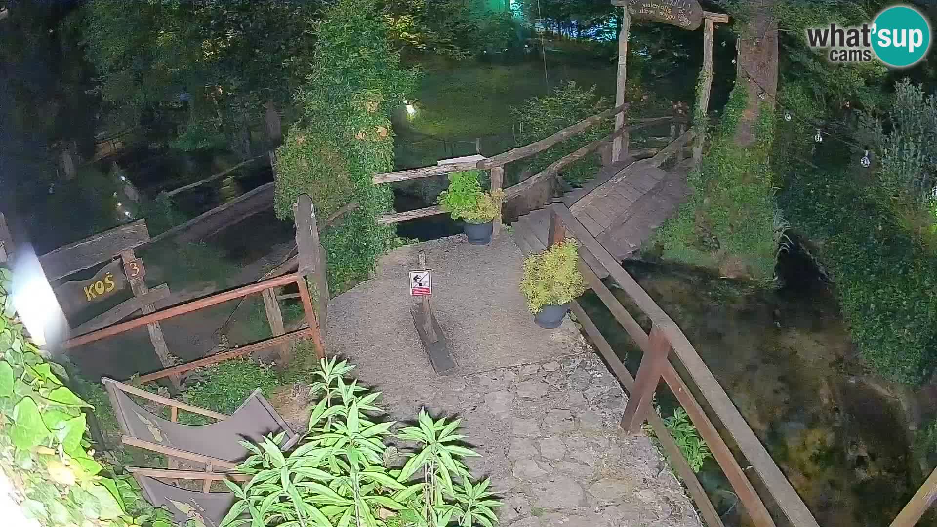 Lacs sur la rivière Slunjčica dans Rastoke