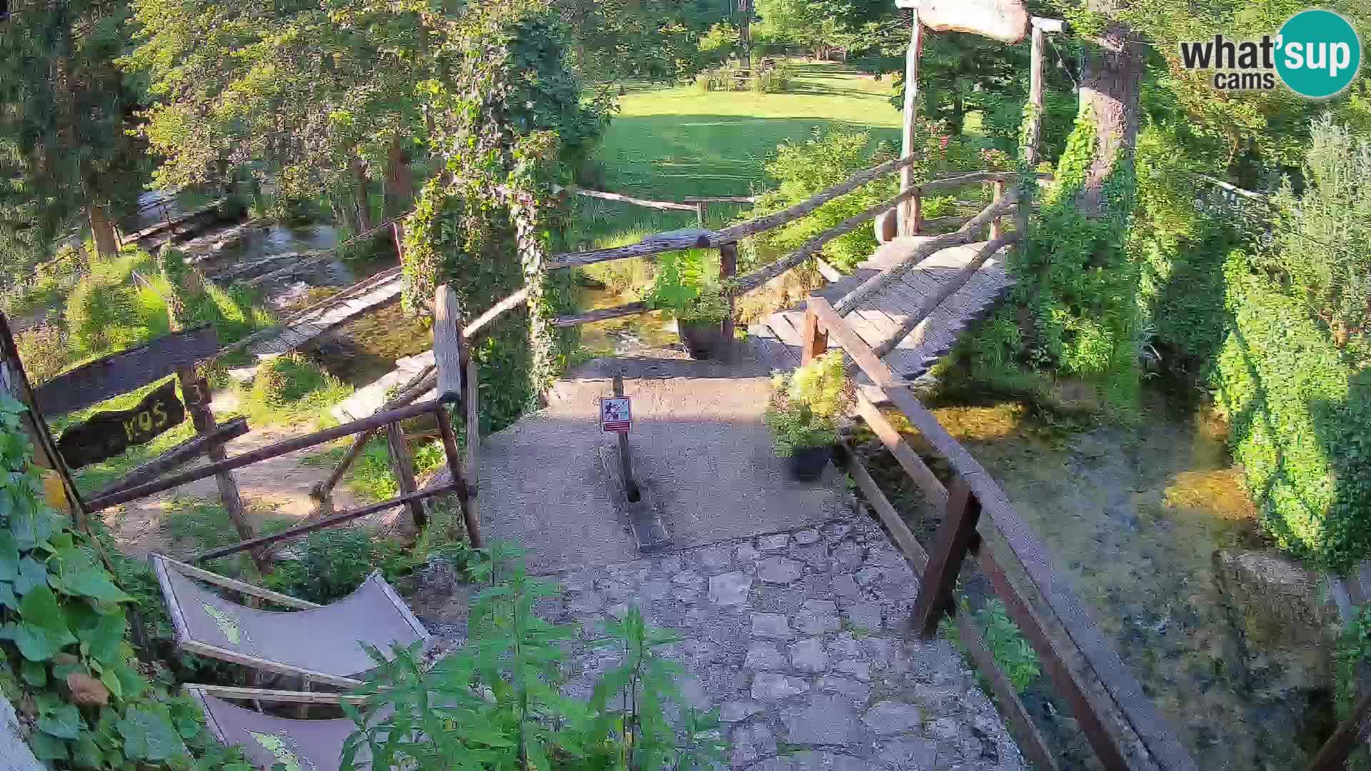 Laghi sul fiume Slunjčica a Rastoke