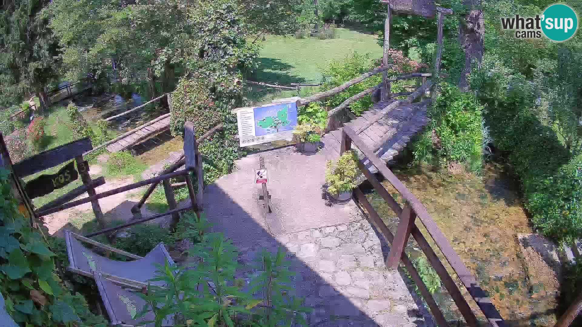 Laghi sul fiume Slunjčica a Rastoke