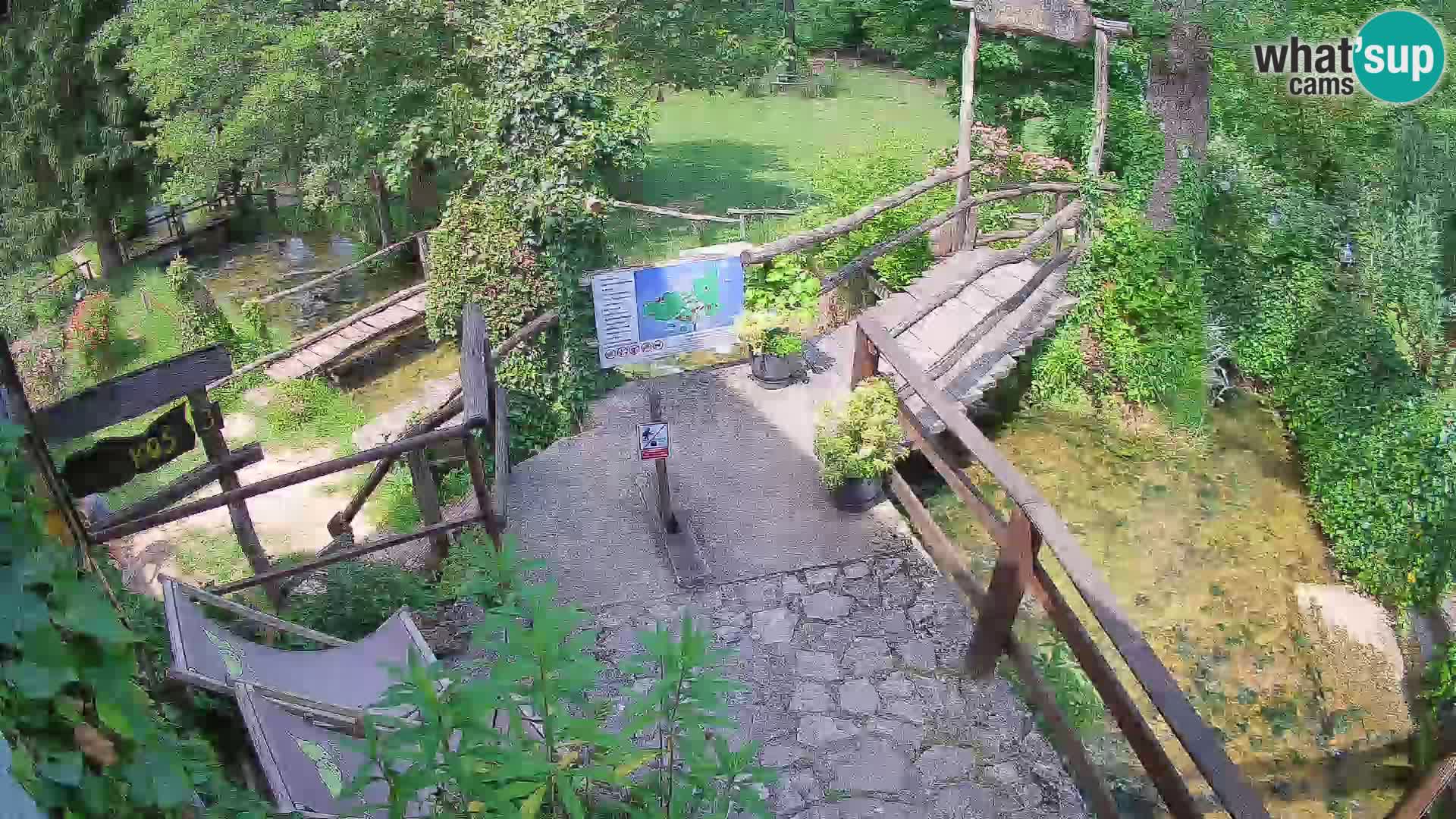 Jezera na rijeci Slunjčica u Rastokama