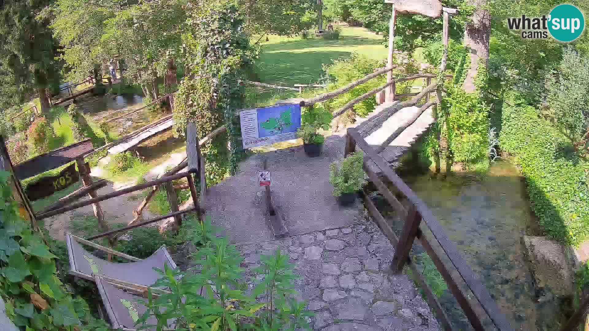 Jezera na rijeci Slunjčica u Rastokama
