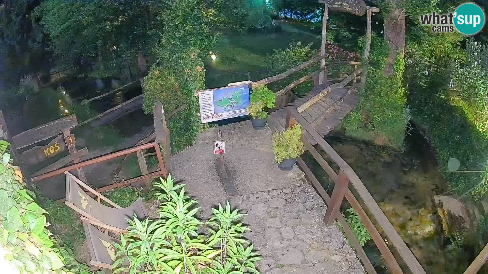 Laghi sul fiume Slunjčica a Rastoke