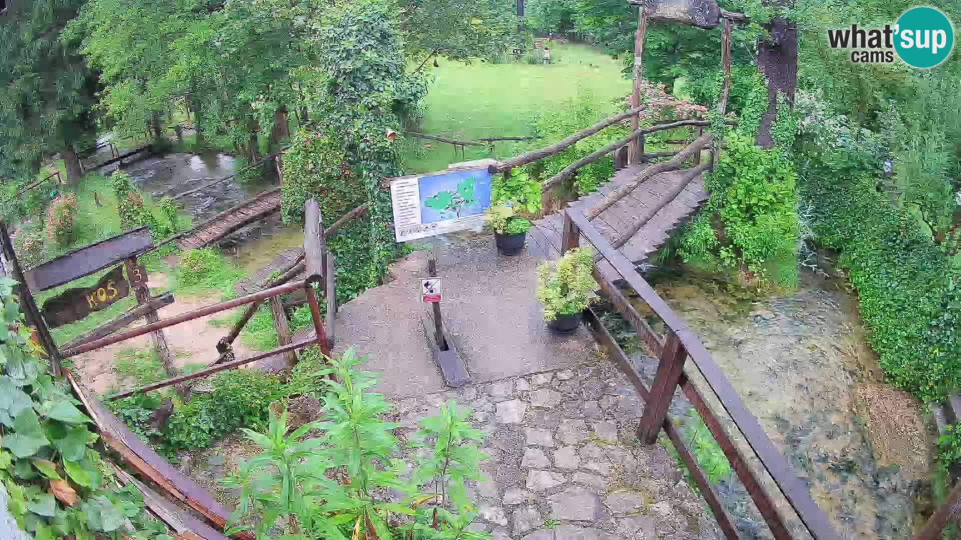 Laghi sul fiume Slunjčica a Rastoke