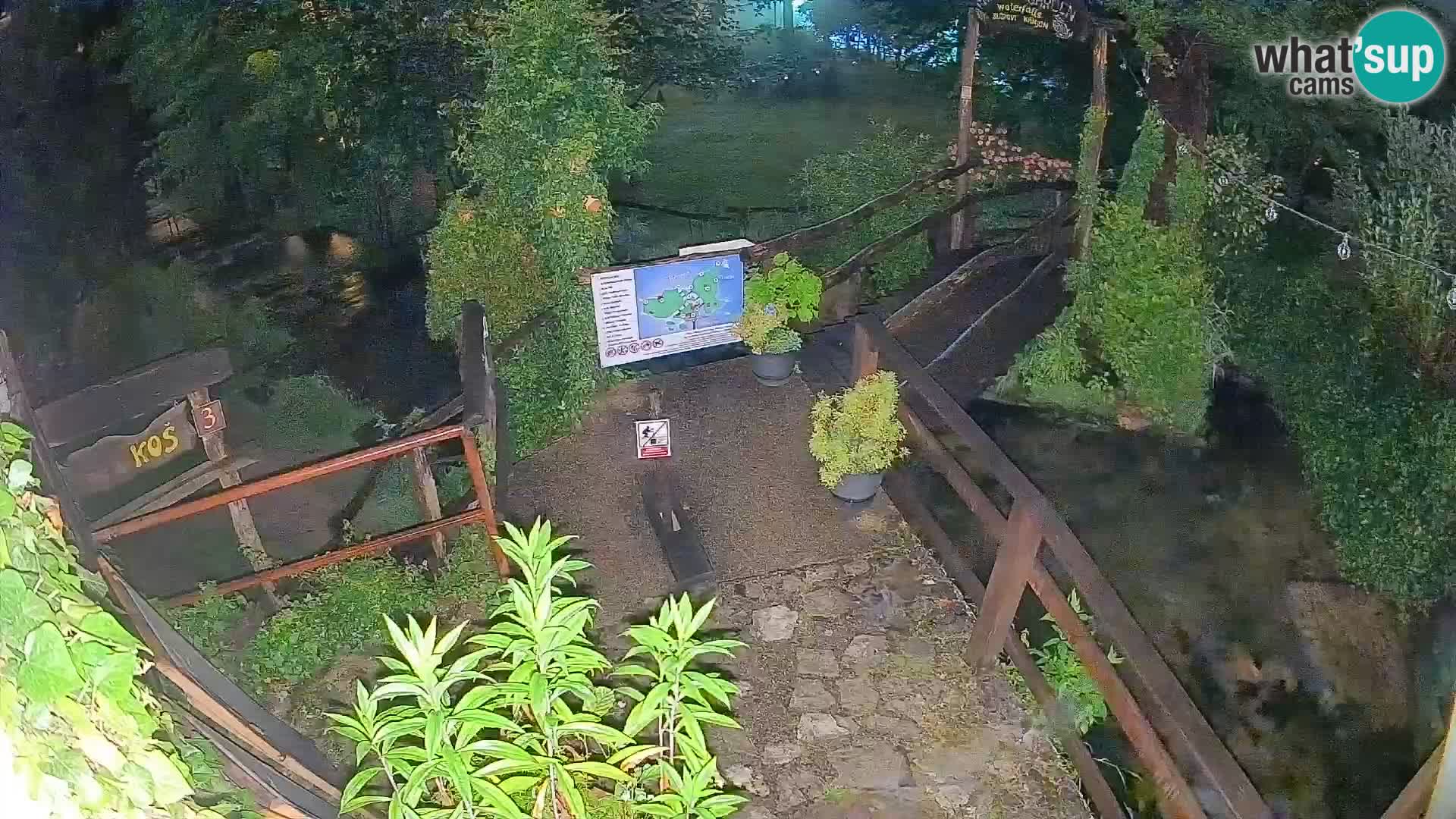 Laghi sul fiume Slunjčica a Rastoke
