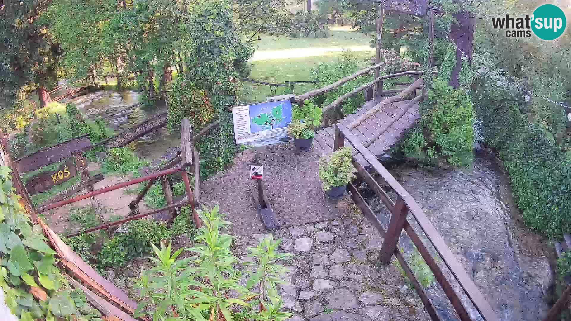 Jezera na rijeci Slunjčica u Rastokama