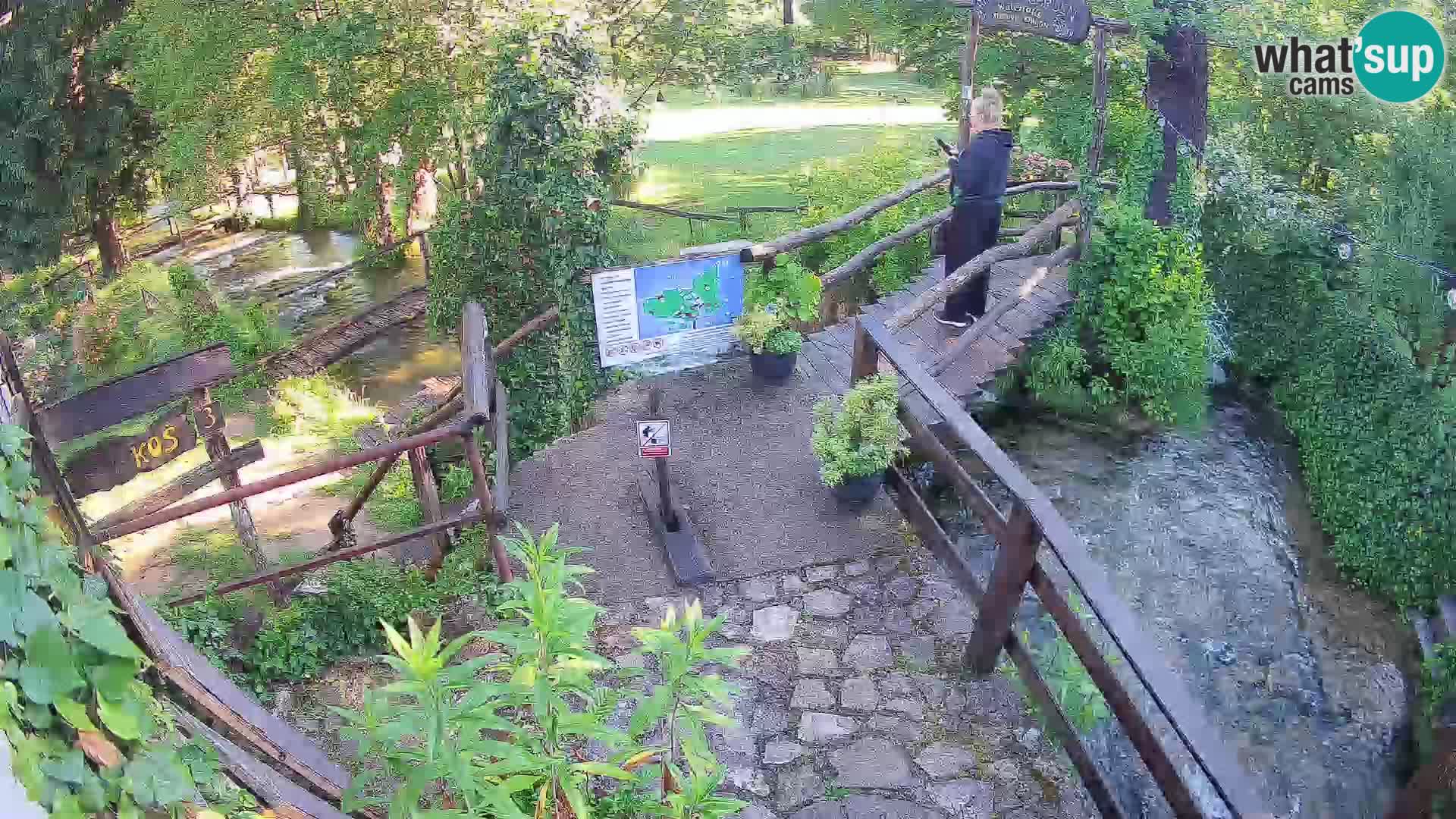 Laghi sul fiume Slunjčica a Rastoke
