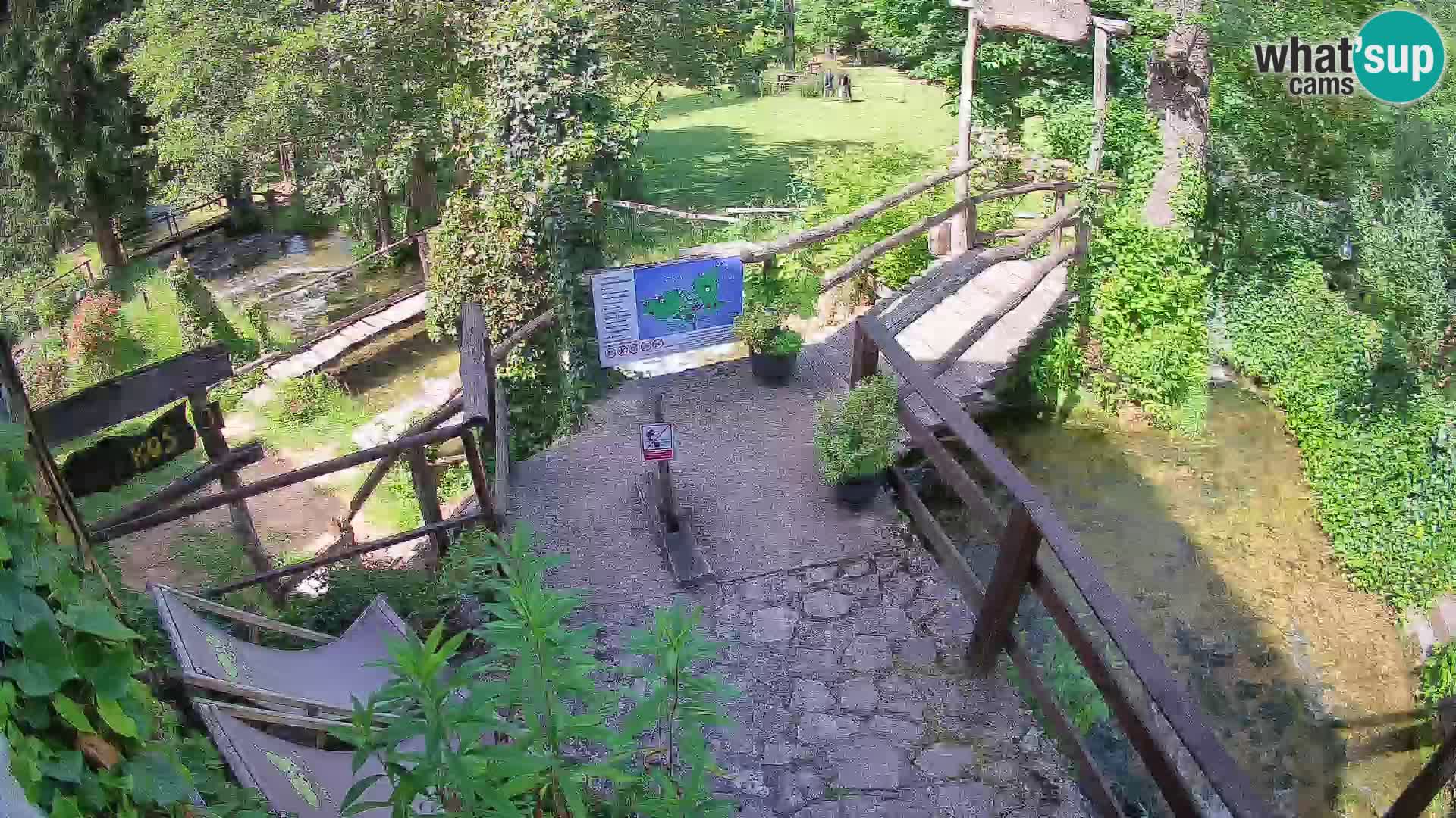 Laghi sul fiume Slunjčica a Rastoke