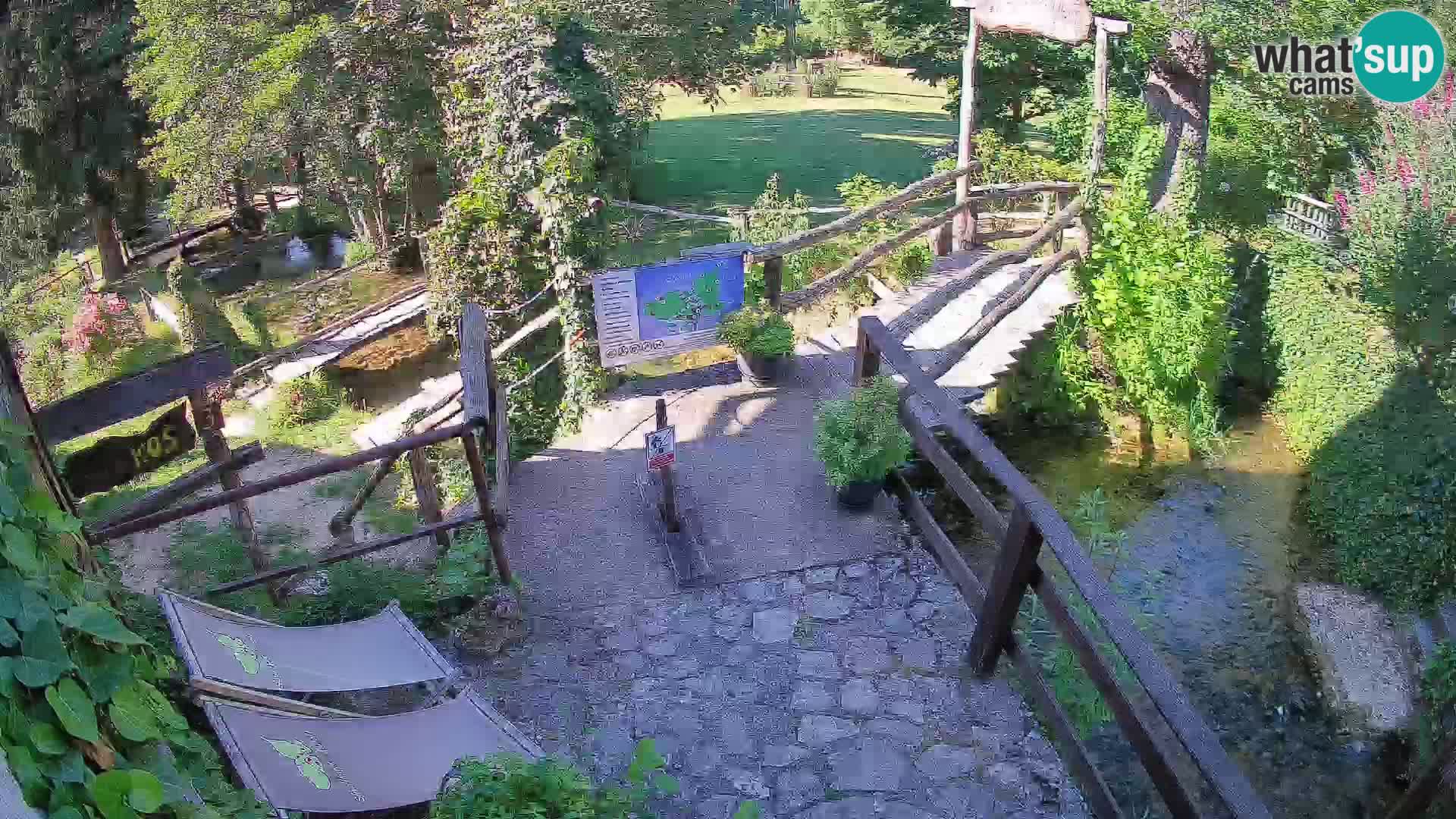 Jezera na rijeci Slunjčica u Rastokama