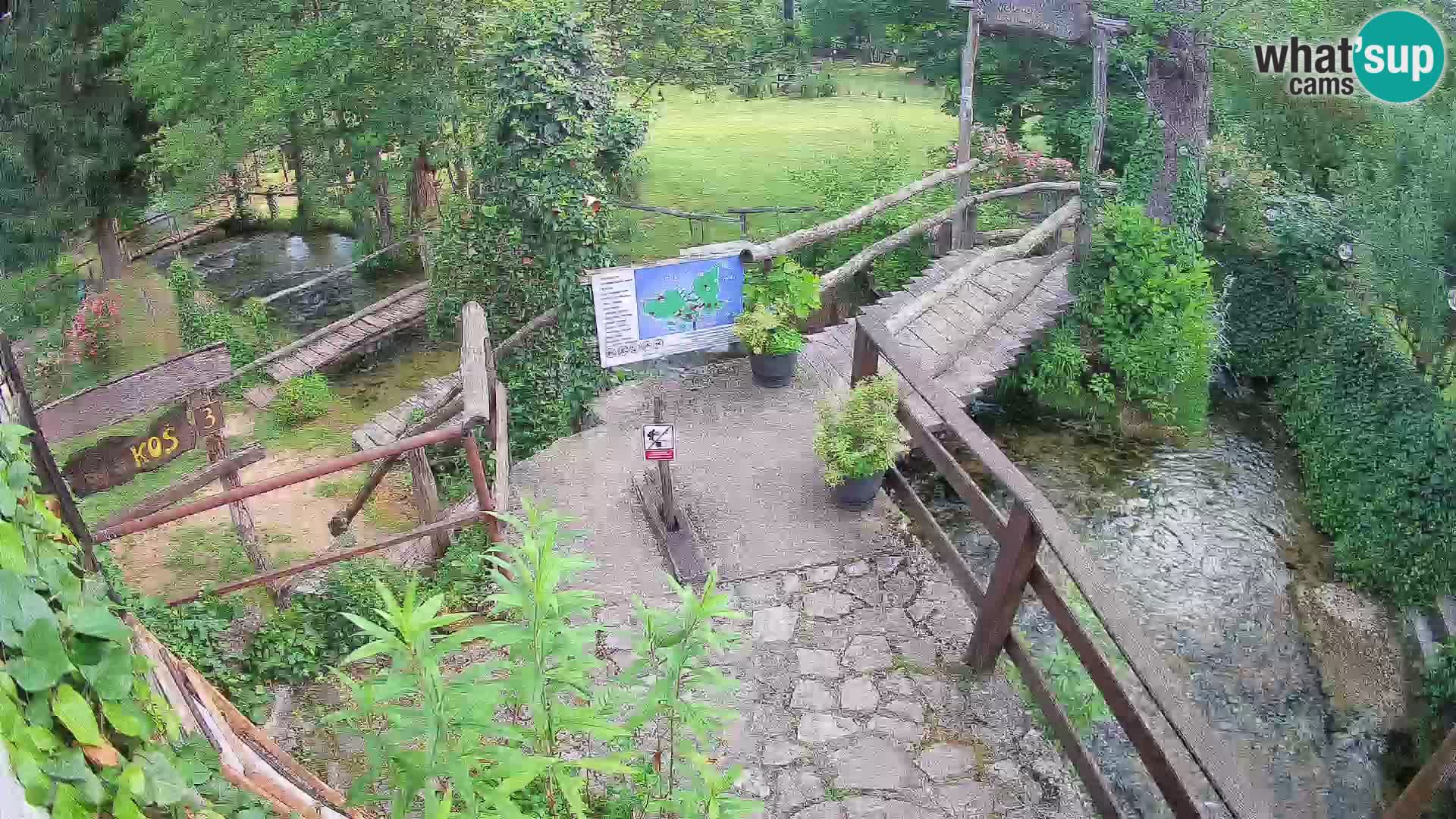 Laghi sul fiume Slunjčica a Rastoke