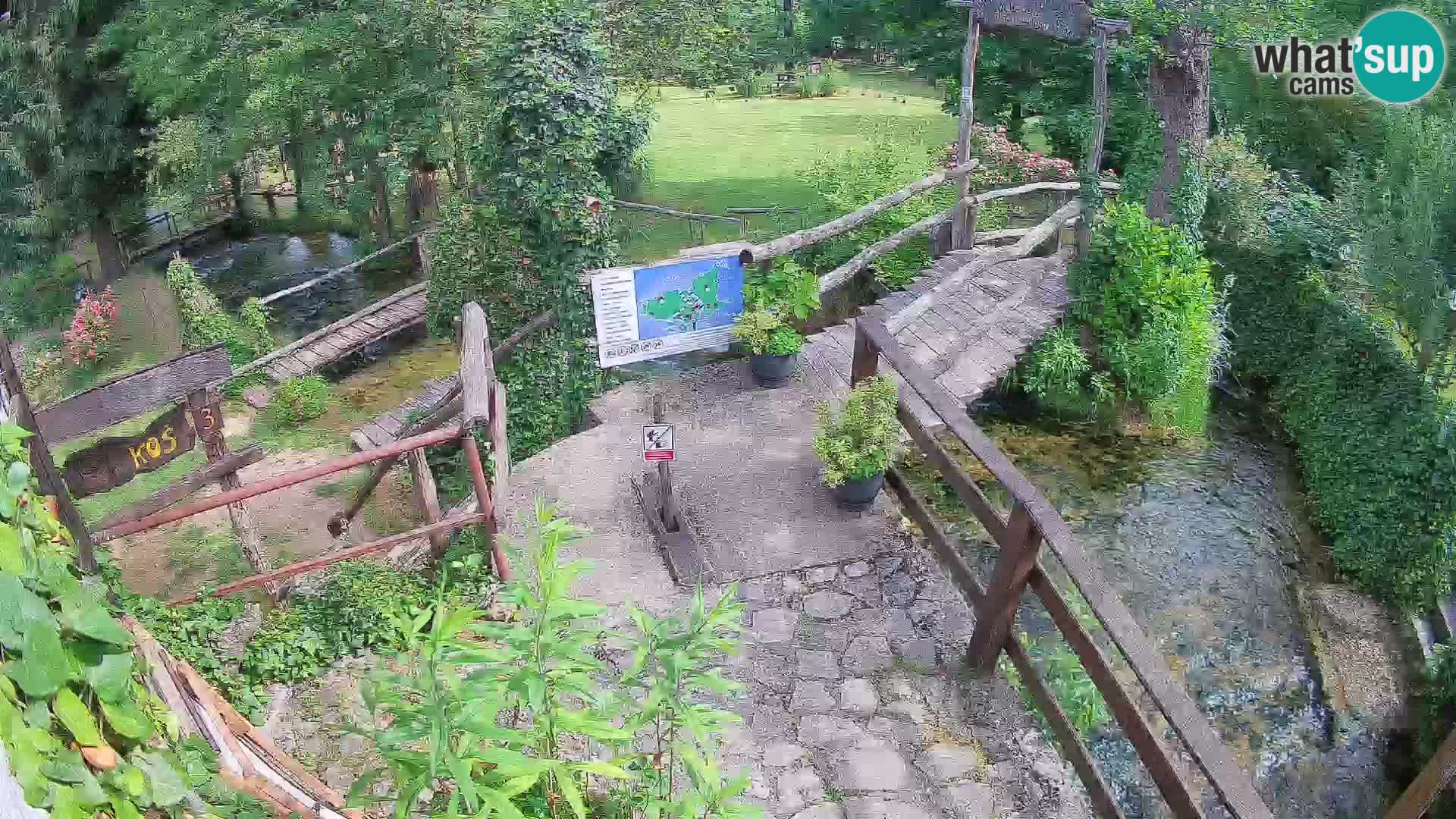 Laghi sul fiume Slunjčica a Rastoke