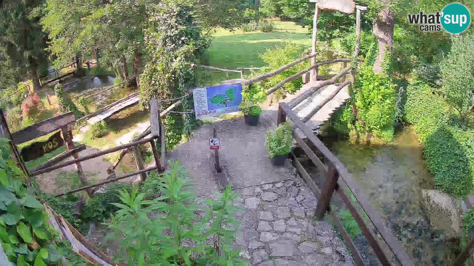 Laghi sul fiume Slunjčica a Rastoke