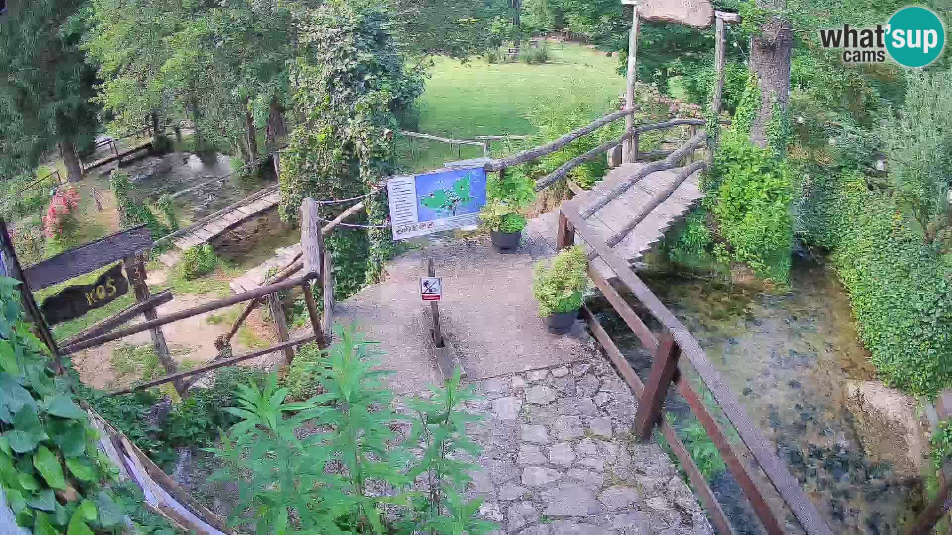 Laghi sul fiume Slunjčica a Rastoke
