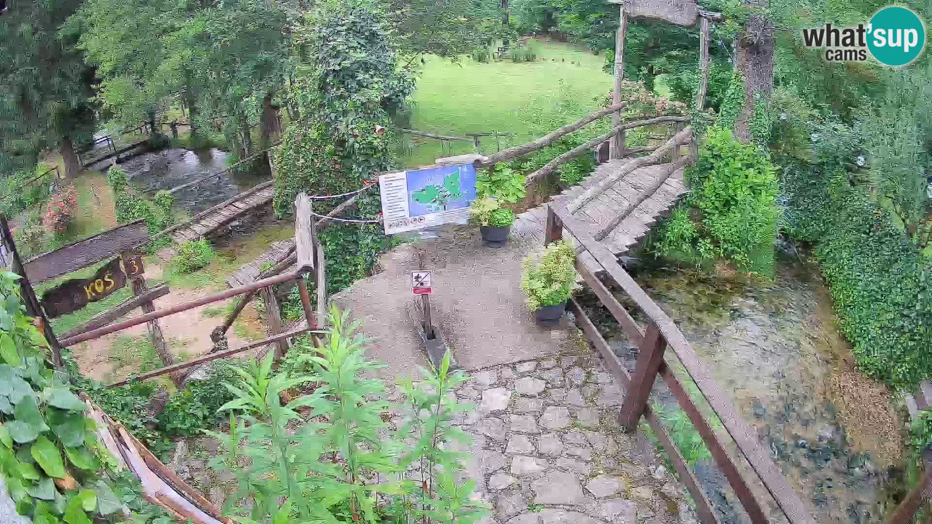 Laghi sul fiume Slunjčica a Rastoke
