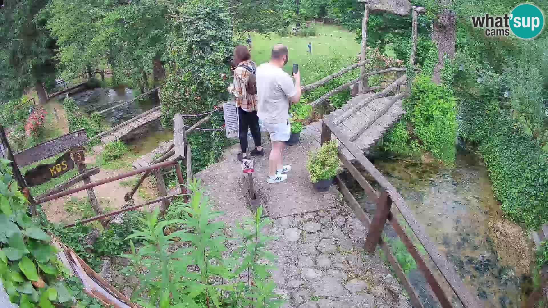 Jezera na rijeci Slunjčica u Rastokama