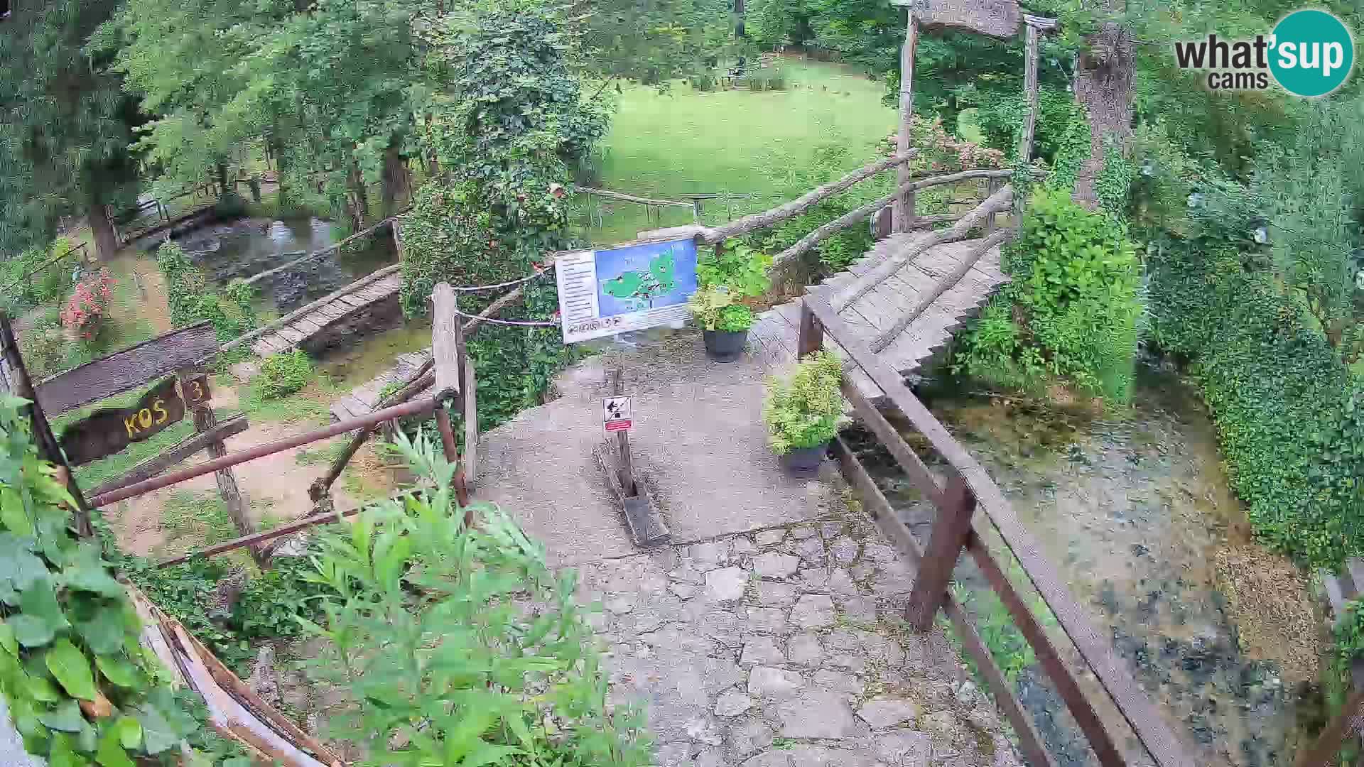 Laghi sul fiume Slunjčica a Rastoke