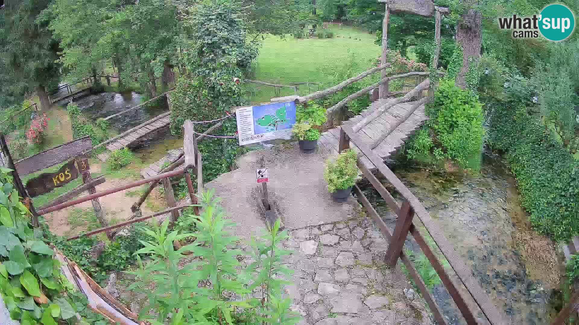 Laghi sul fiume Slunjčica a Rastoke