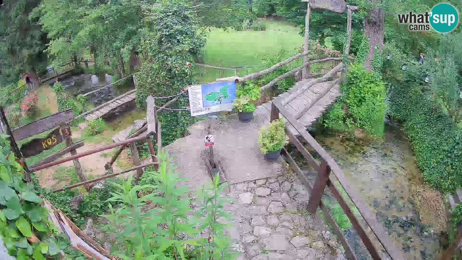 Laghi sul fiume Slunjčica a Rastoke