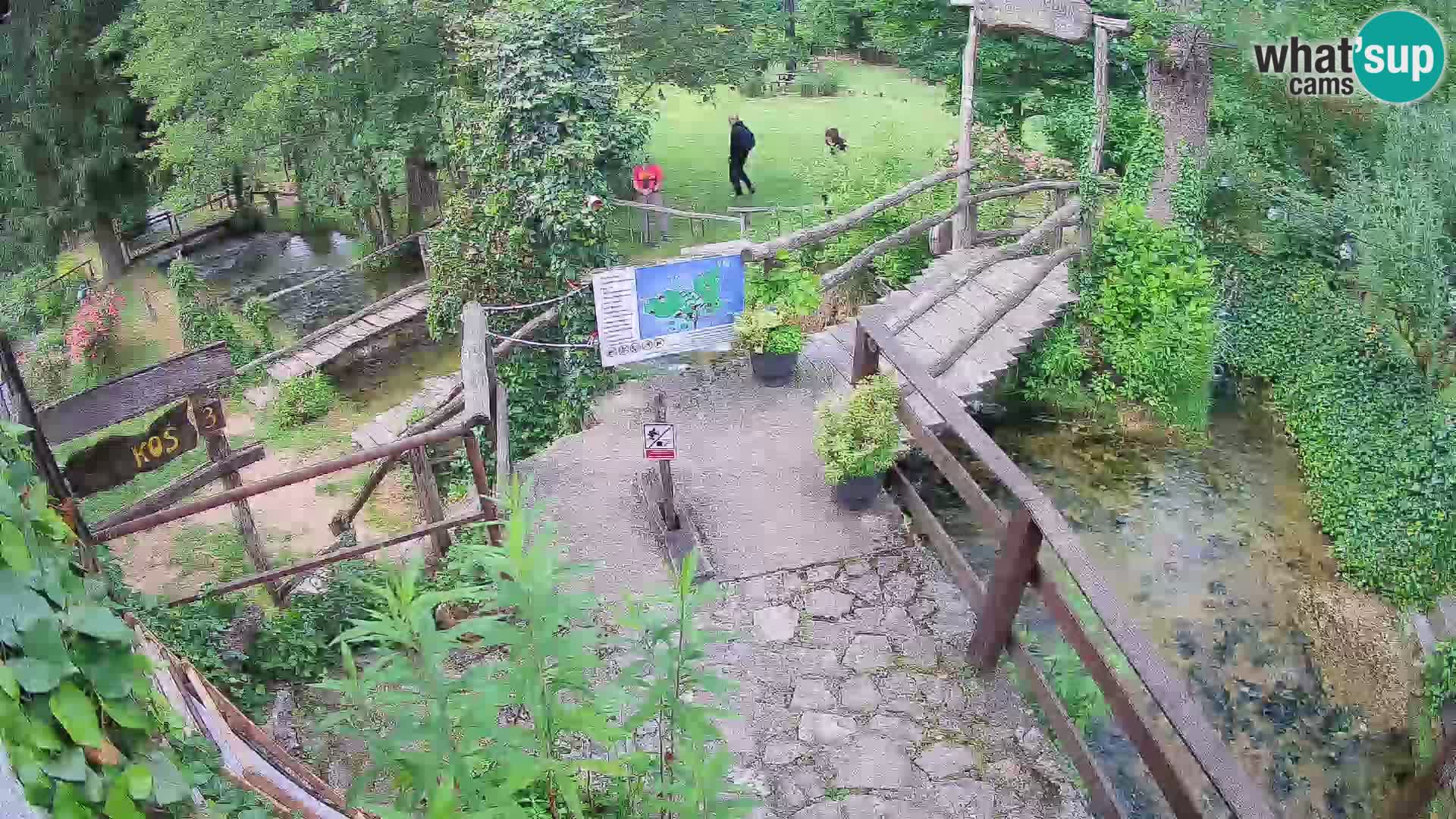 Laghi sul fiume Slunjčica a Rastoke