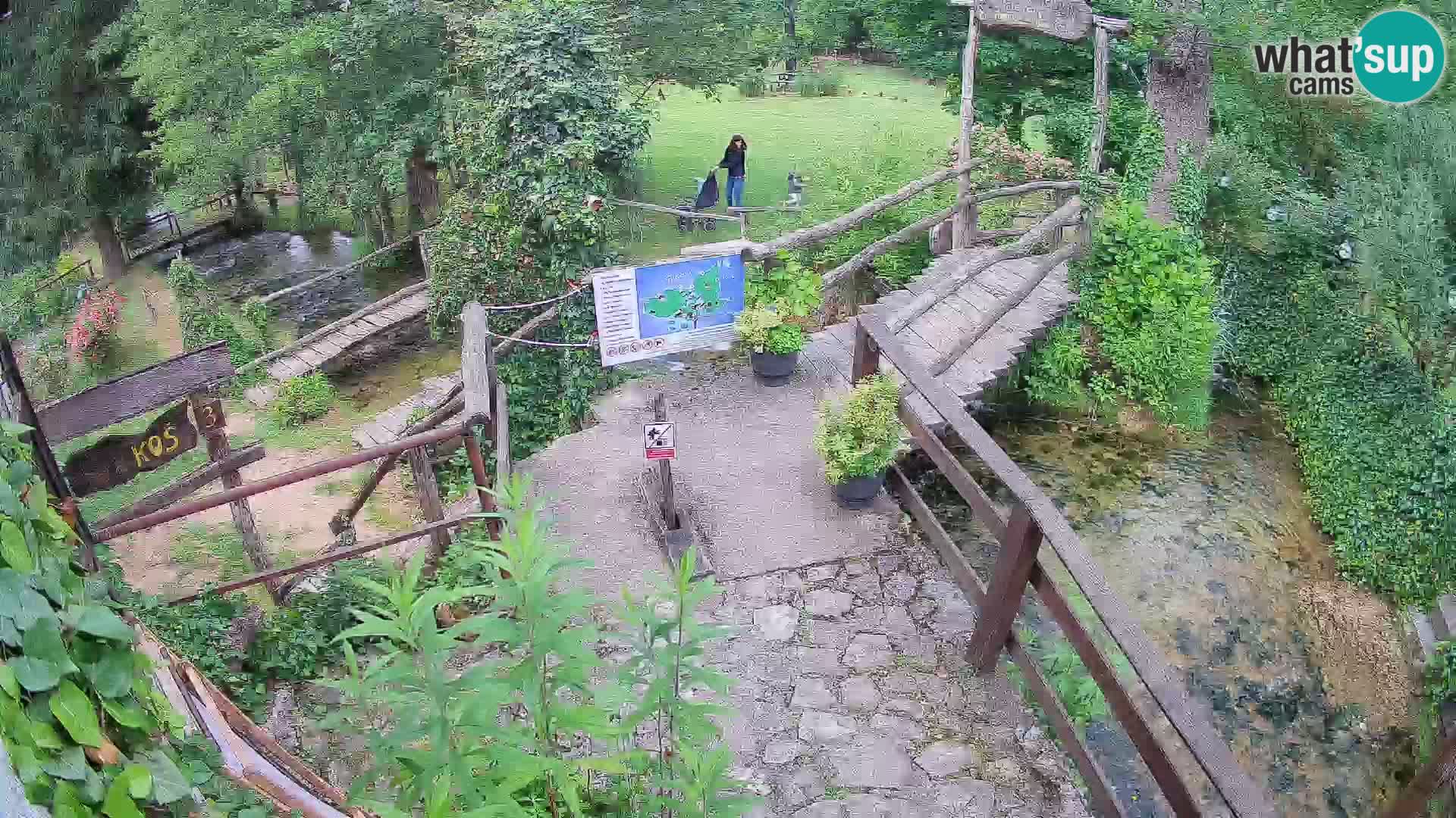 Laghi sul fiume Slunjčica a Rastoke